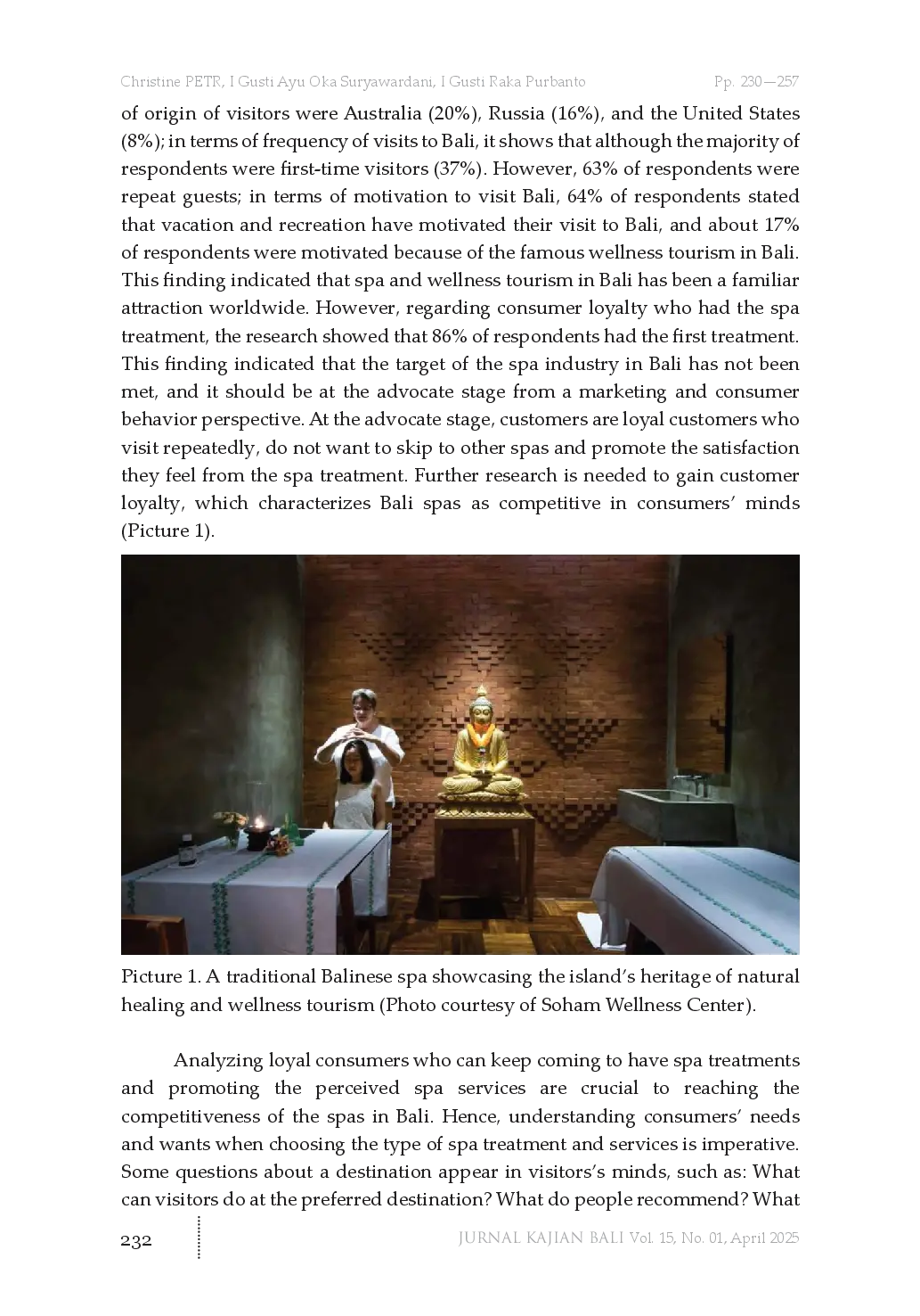 juris Looking for Health or Normative Influence on Spa Consumption at Wellness Destination of Bali Indonesia A Structural Equation Modeling Analysis