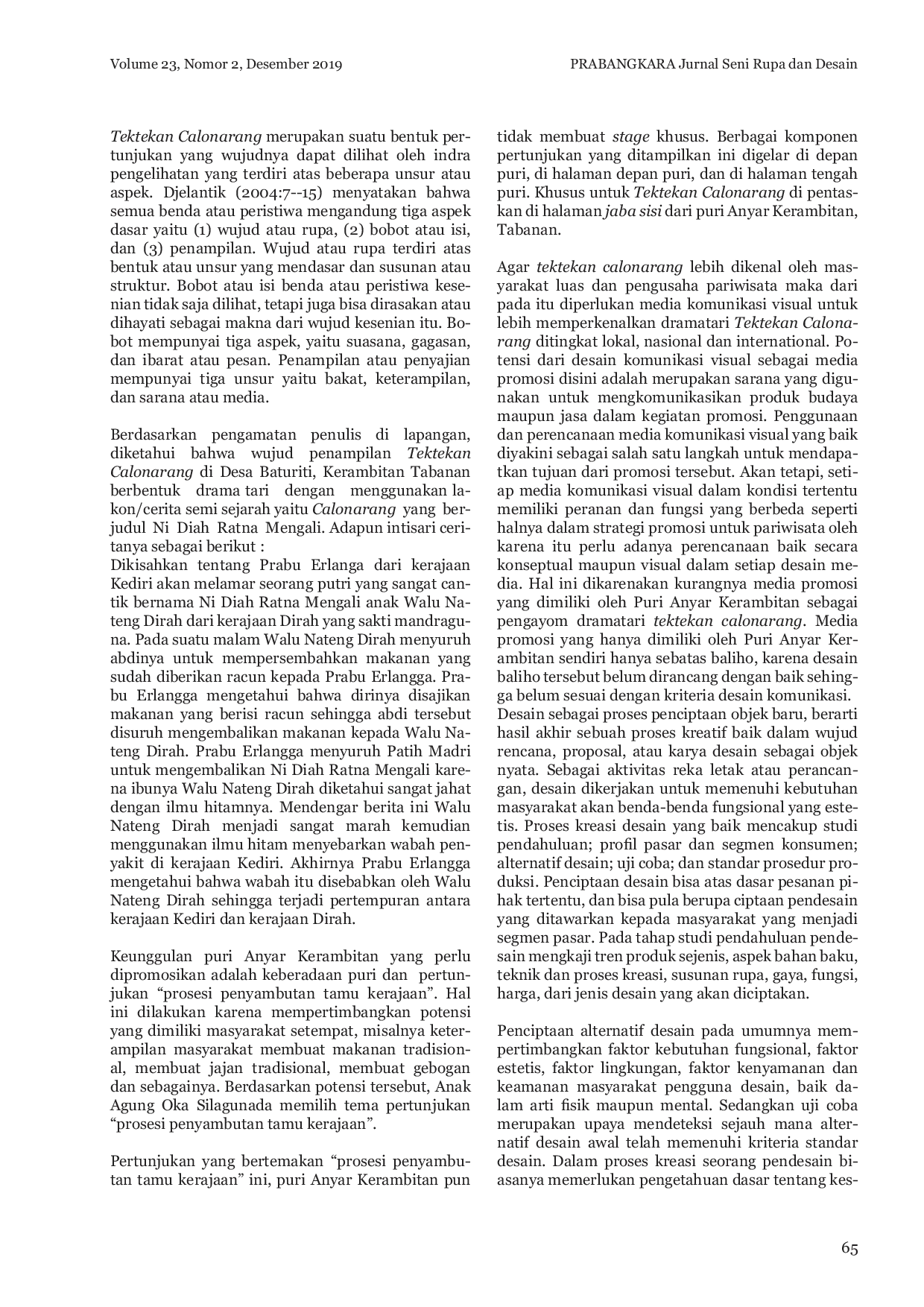 JURIS Media Promosi Dramatari Tektekan Calonarang Di Puri Anyar Kerambitan Tabanan