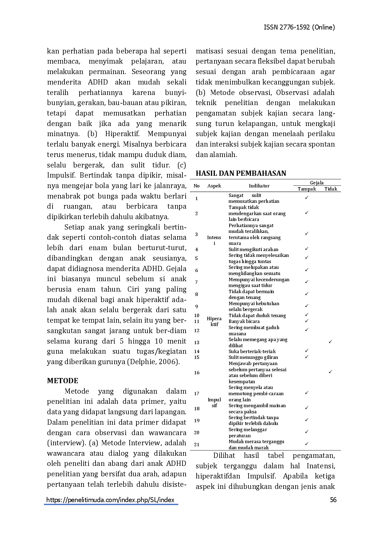 juris Gambaran Psikologis Anak ADHD