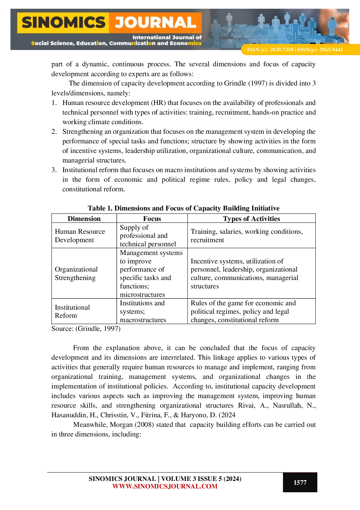 JURIS Capacity Building of The National Police in The Implementation of the 2023 2024 Mantap Brata Tinombala Operation in The Central Sulawesi Regional Police