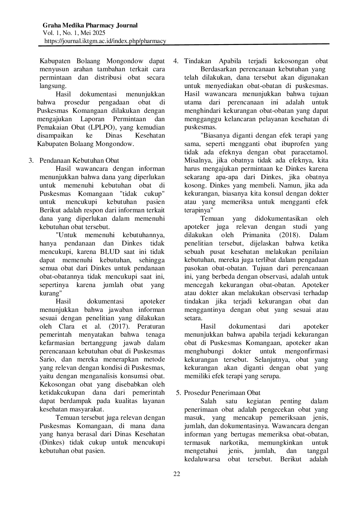 juris Gambaran Perencanaan Dan Pengadaan Obat Di Puskesmas Komangaan