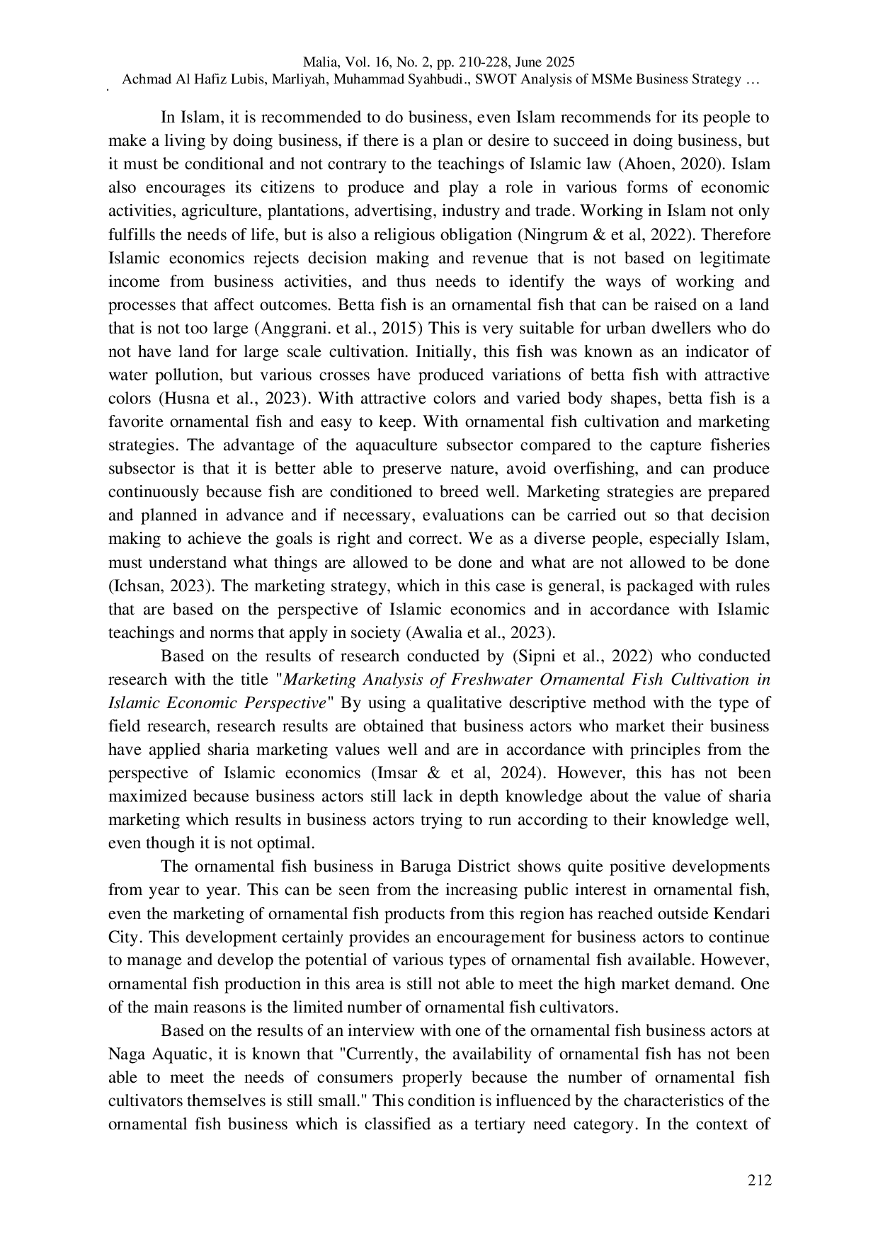 JURIS SWOT Analysis of MSMe Business Strategy A Critical Approach to Digital Transformation and Industrial Competitiveness