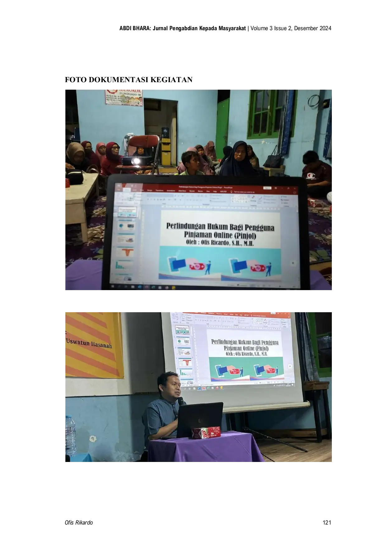 JURIS Perlindungan Hukum Terhadap Pengguna Pinjaman Online Pinjol