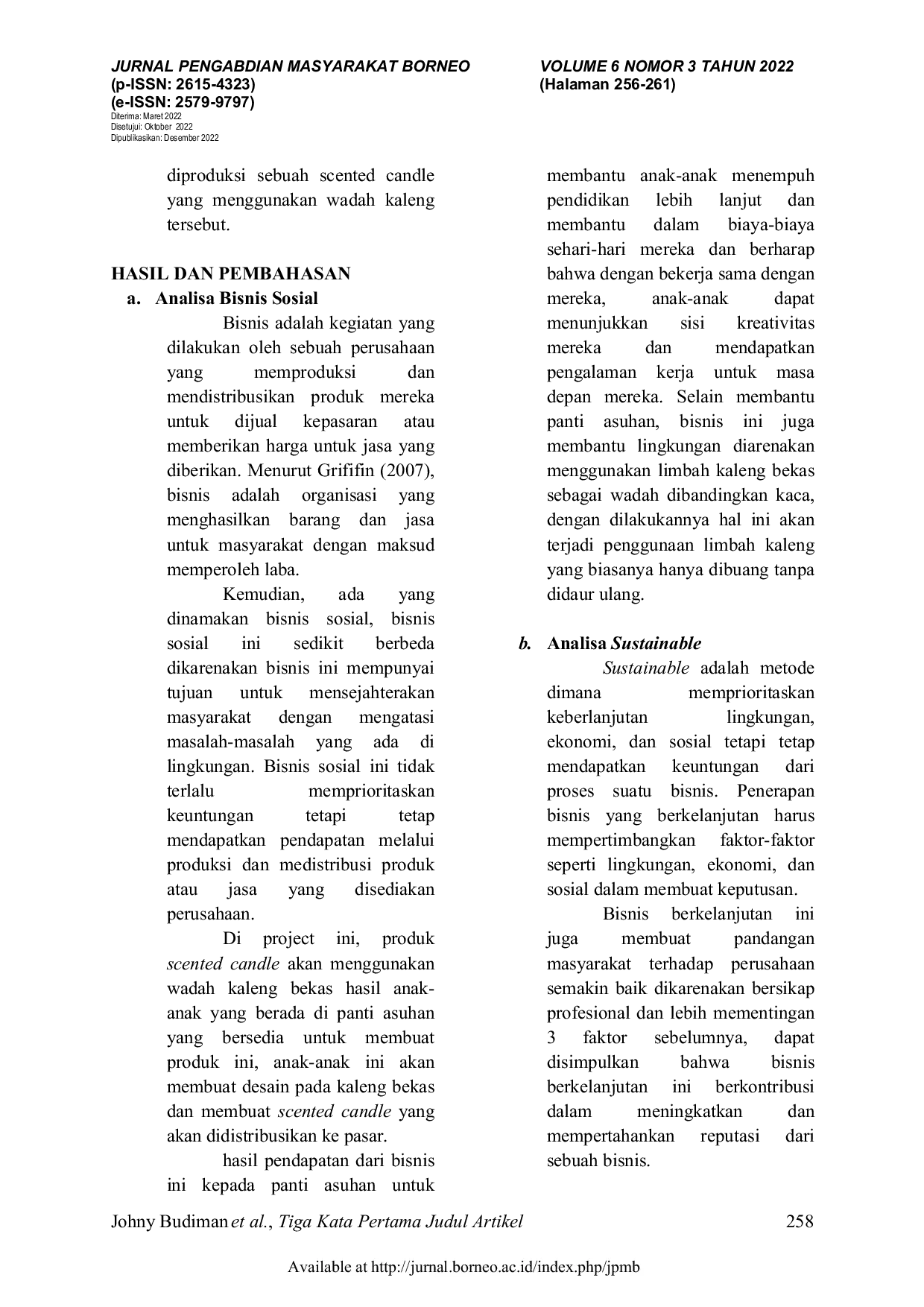 JURIS Pengembangan Produk Sampah Kaleng Yang Sustainable Dengan Pemasaran Digital