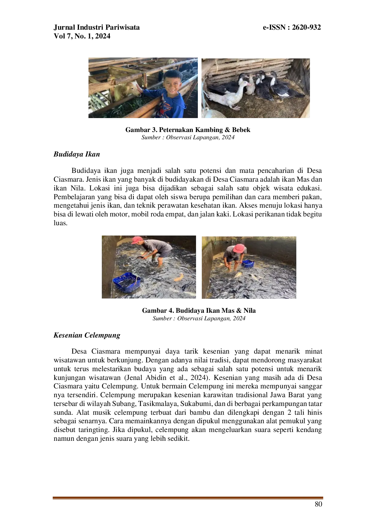 juris Analisis Potensi Wisata Edukasi di Desa Wisata Ciasmara Kabupaten Bogor