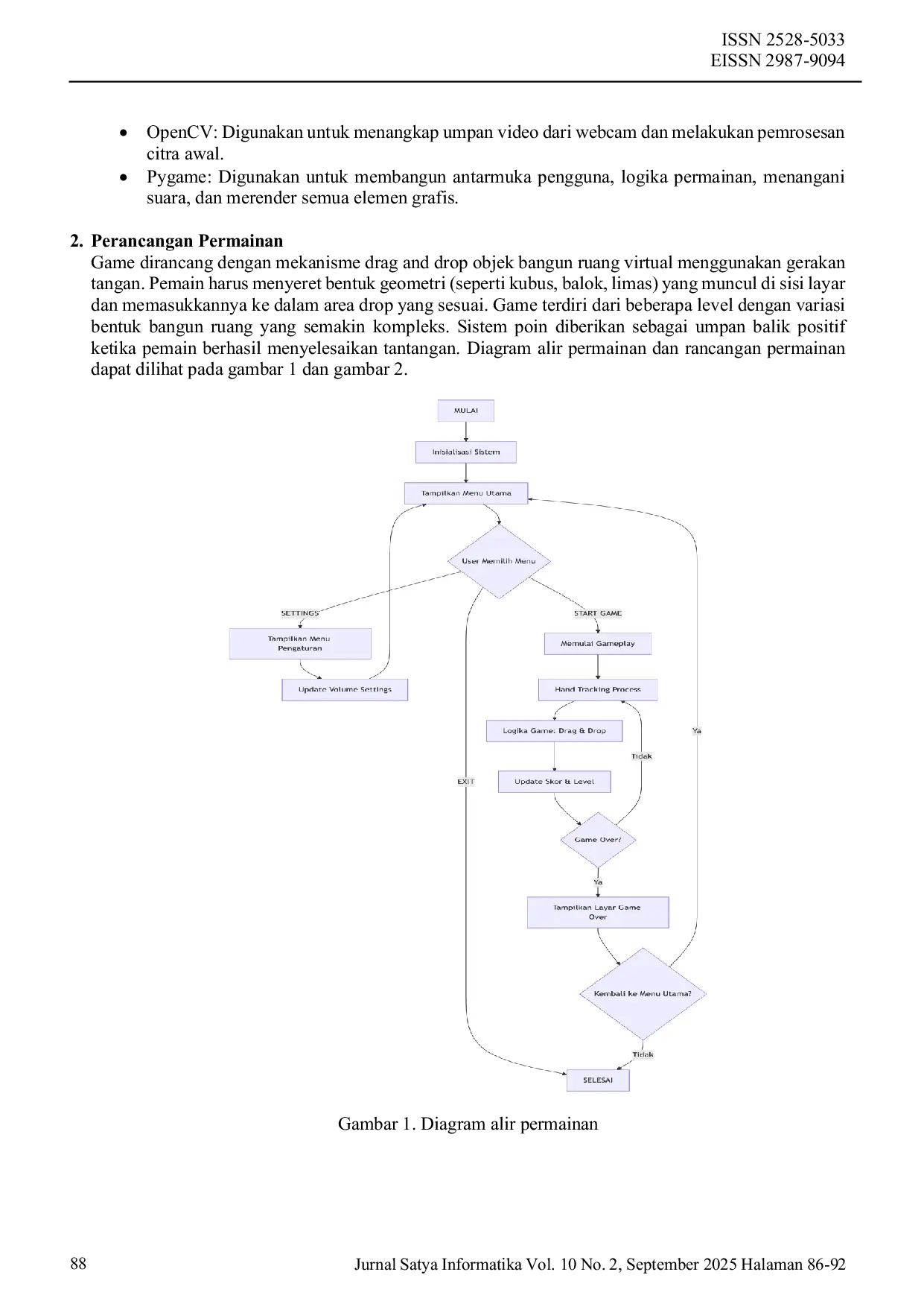 JURIS Implementasi Komputer Vision Pada Game Edukasi Bangun Ruang Untuk Anak Usia Dini