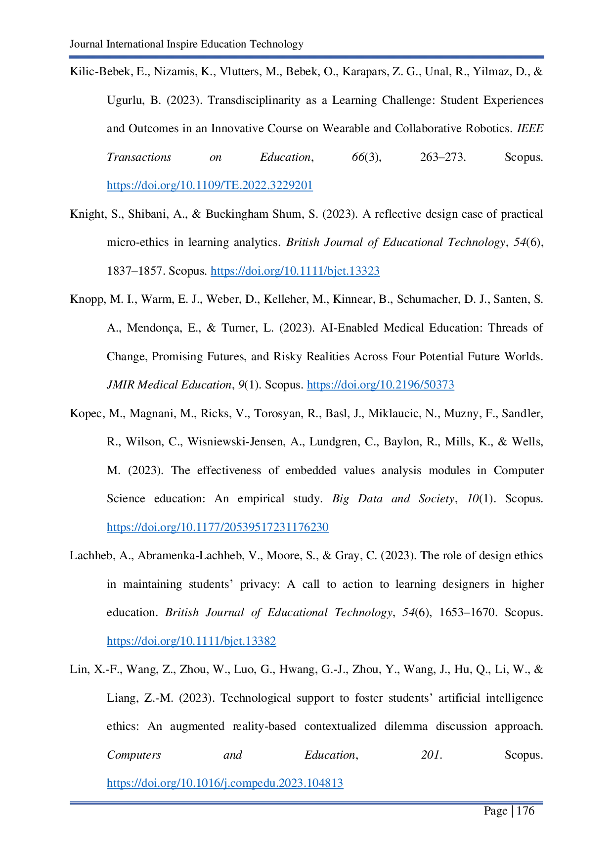 JURIS Islamic Educational Philosophy as a Foundation for EdTech Design Building a Learning Platform that Integrates Ethics Akhlaq Science and Technology