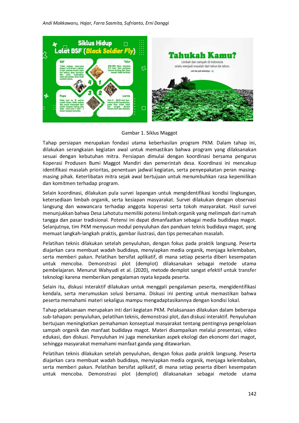 juris Penyuluhan Budidaya Magot untuk Pakan Ternak dan Mengurangi Limbah Sampah