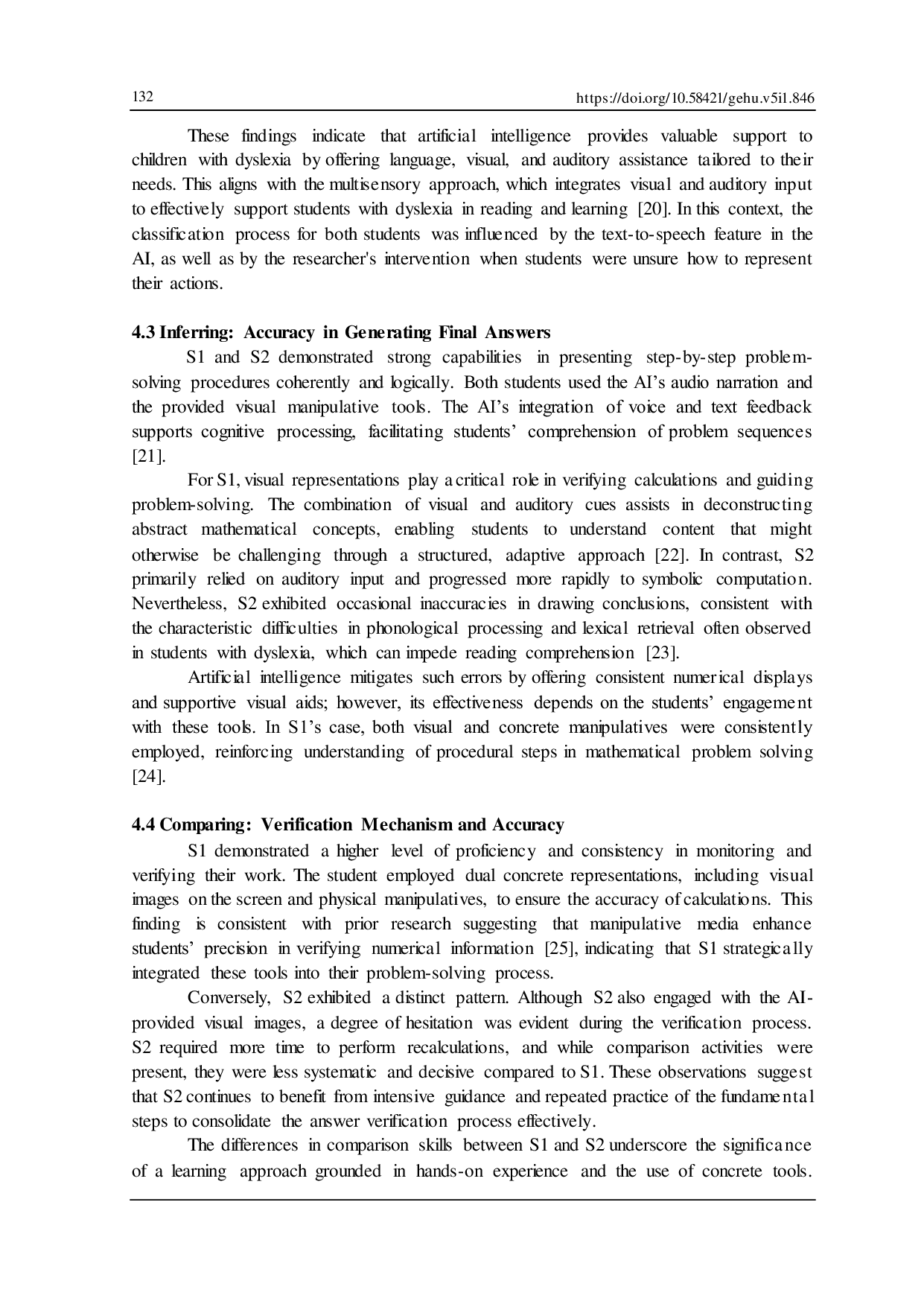 JURIS Understanding Mathematical Story Problems in Students with Dyslexia In the Context of Artificial Intelligence