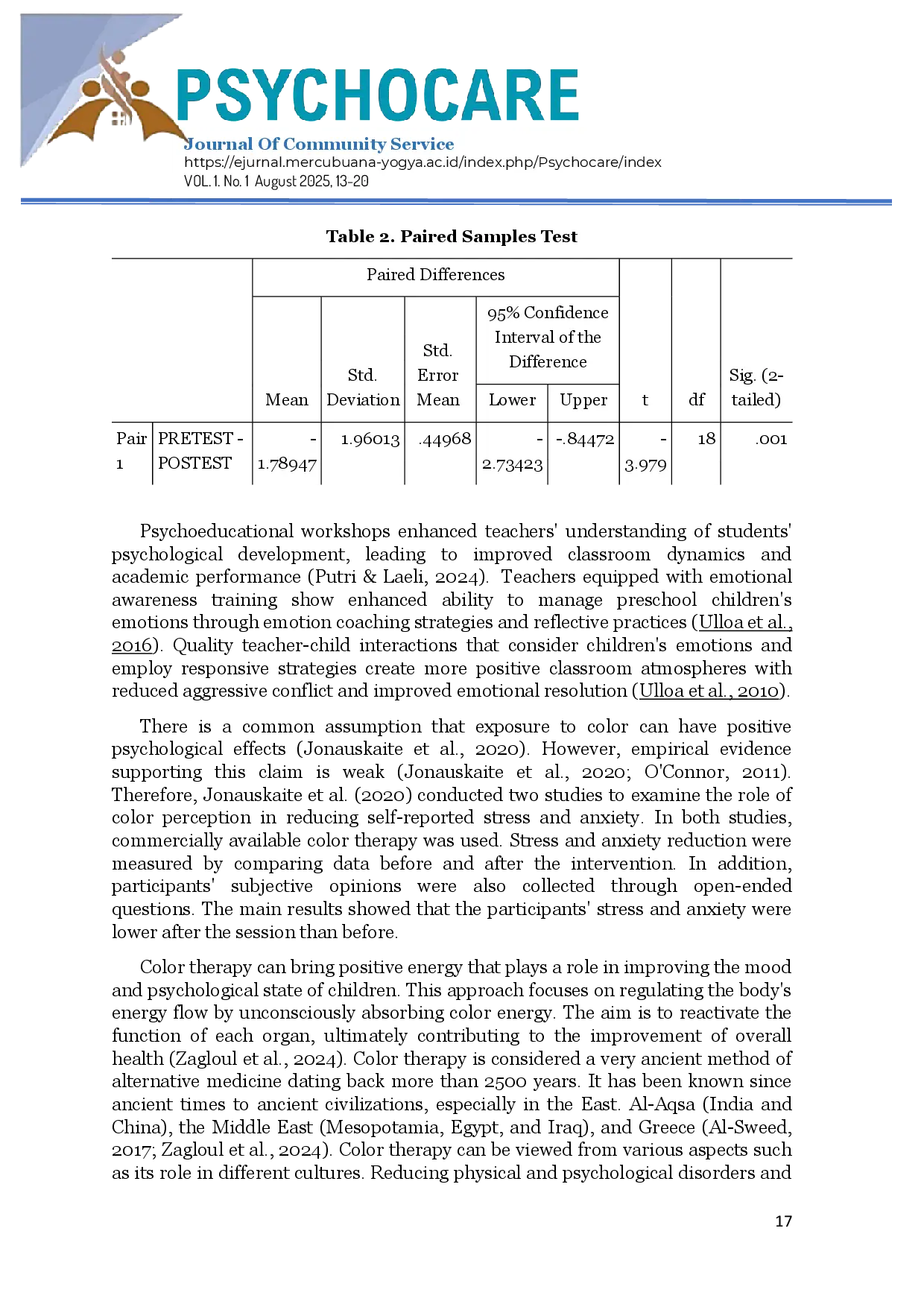 juris Color Your Life Training for Early Childhood for Kindergarten and Preschool Teachers