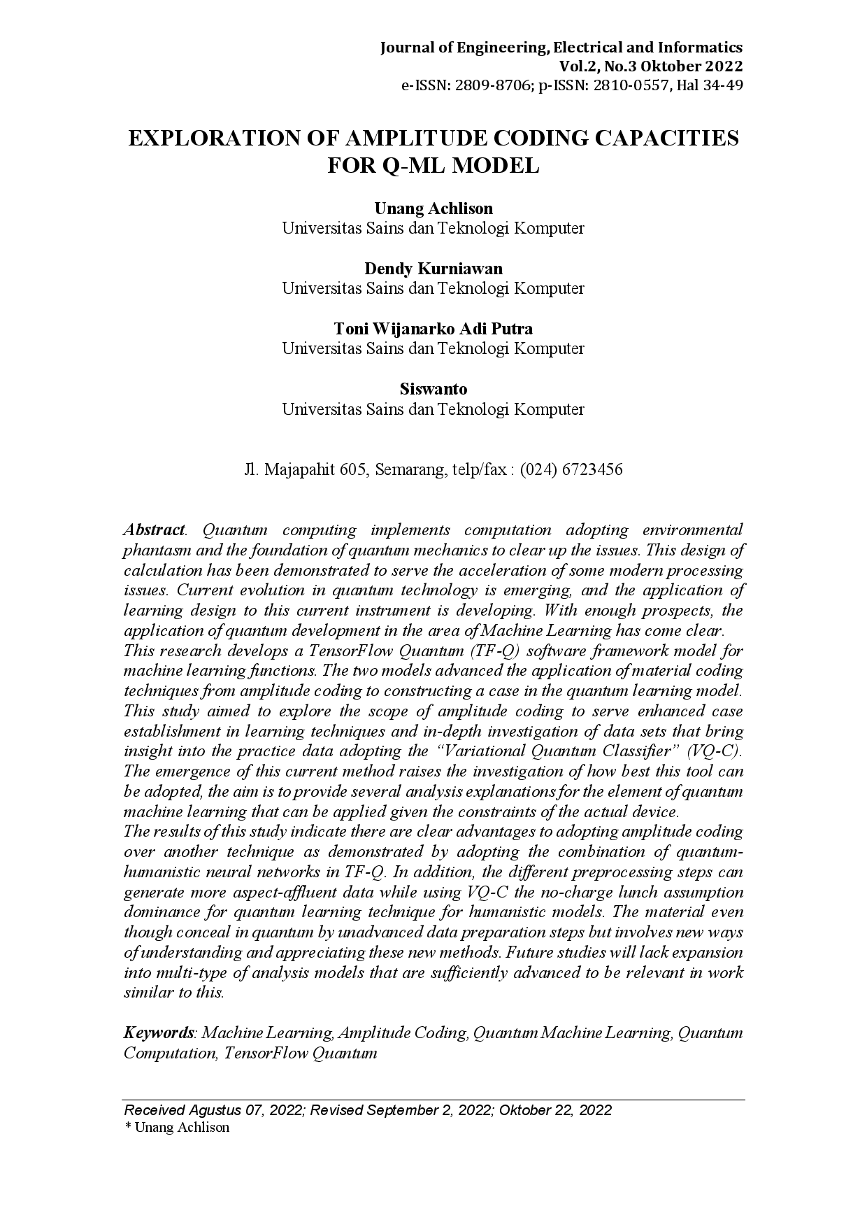 juris Exploration of Amplitude Coding Capacities for Q Ml Model