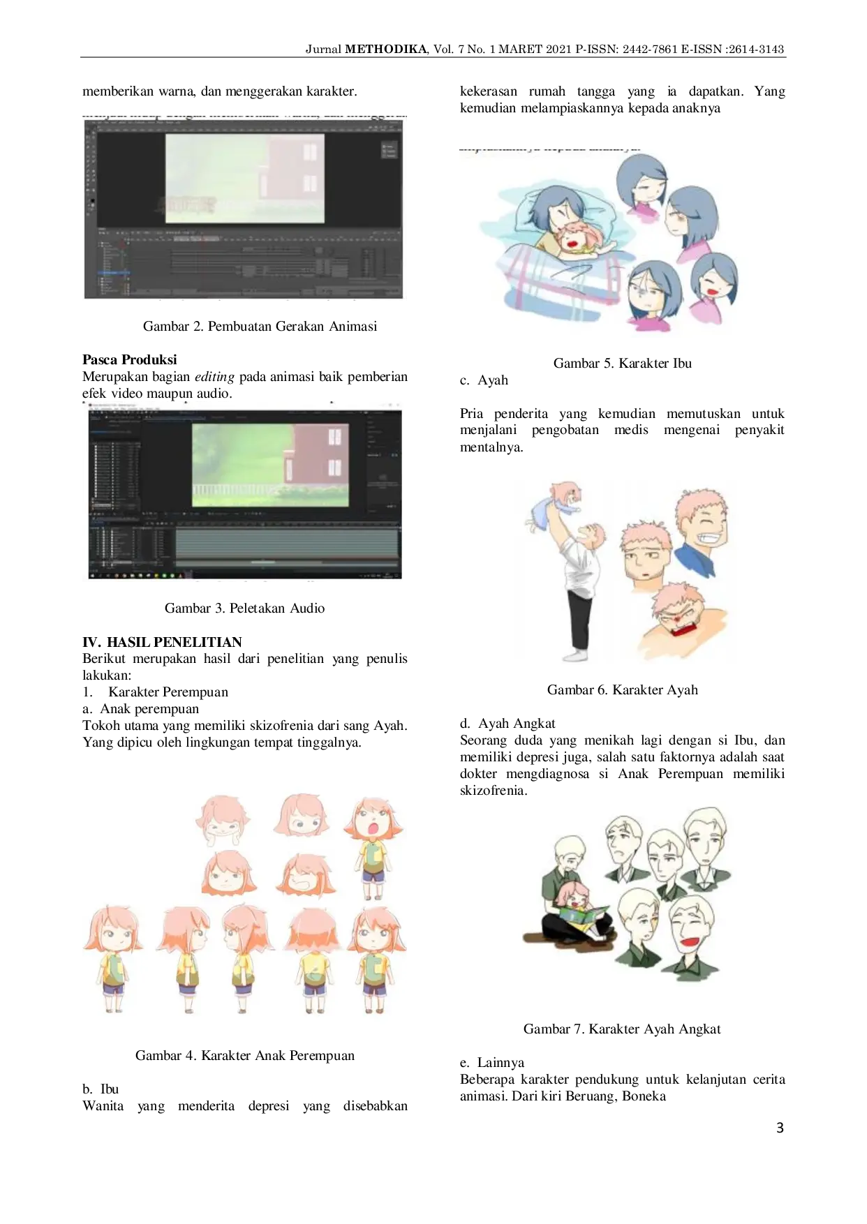 JURIS Perancangan Animasi 2D Fiksi Guna Mempelajari Penyakit Skizofrenia Dengan Judul Split Mind