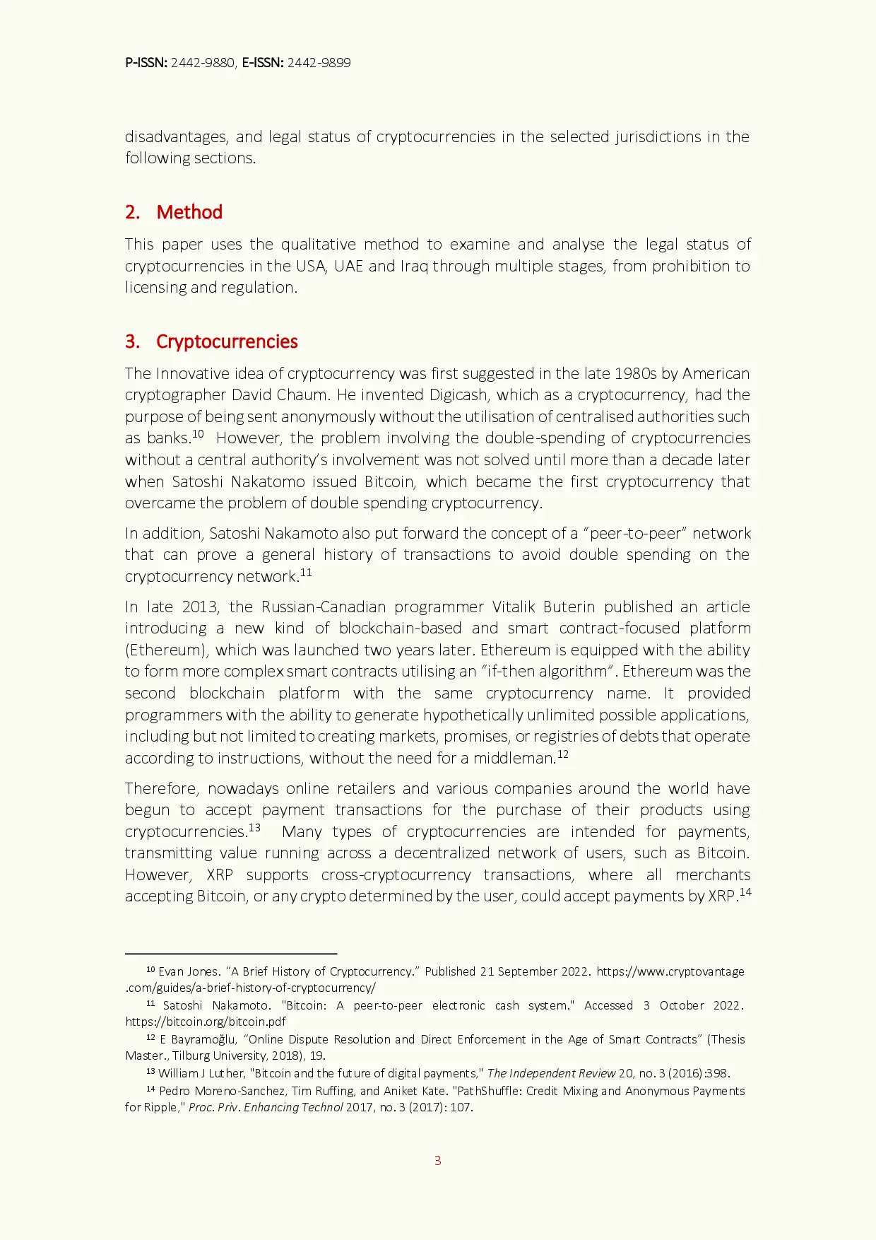 juris Legal Status of Cryptocurrency Circulation in Iraq Lessons from the United Arab Emirates and the United States