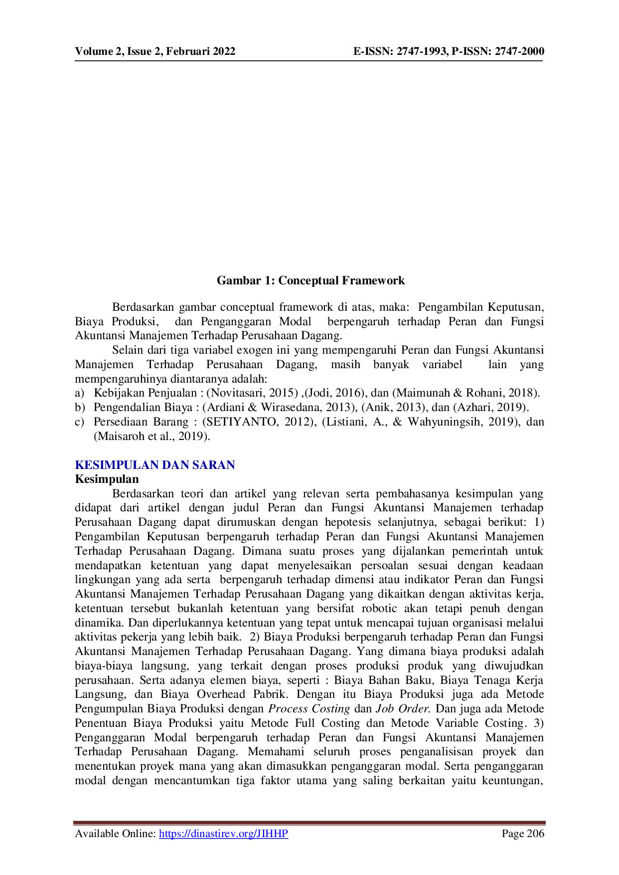 juris Peran Dan Fungsi Akuntansi Manajemen Terhadap Perusahaan Dagang