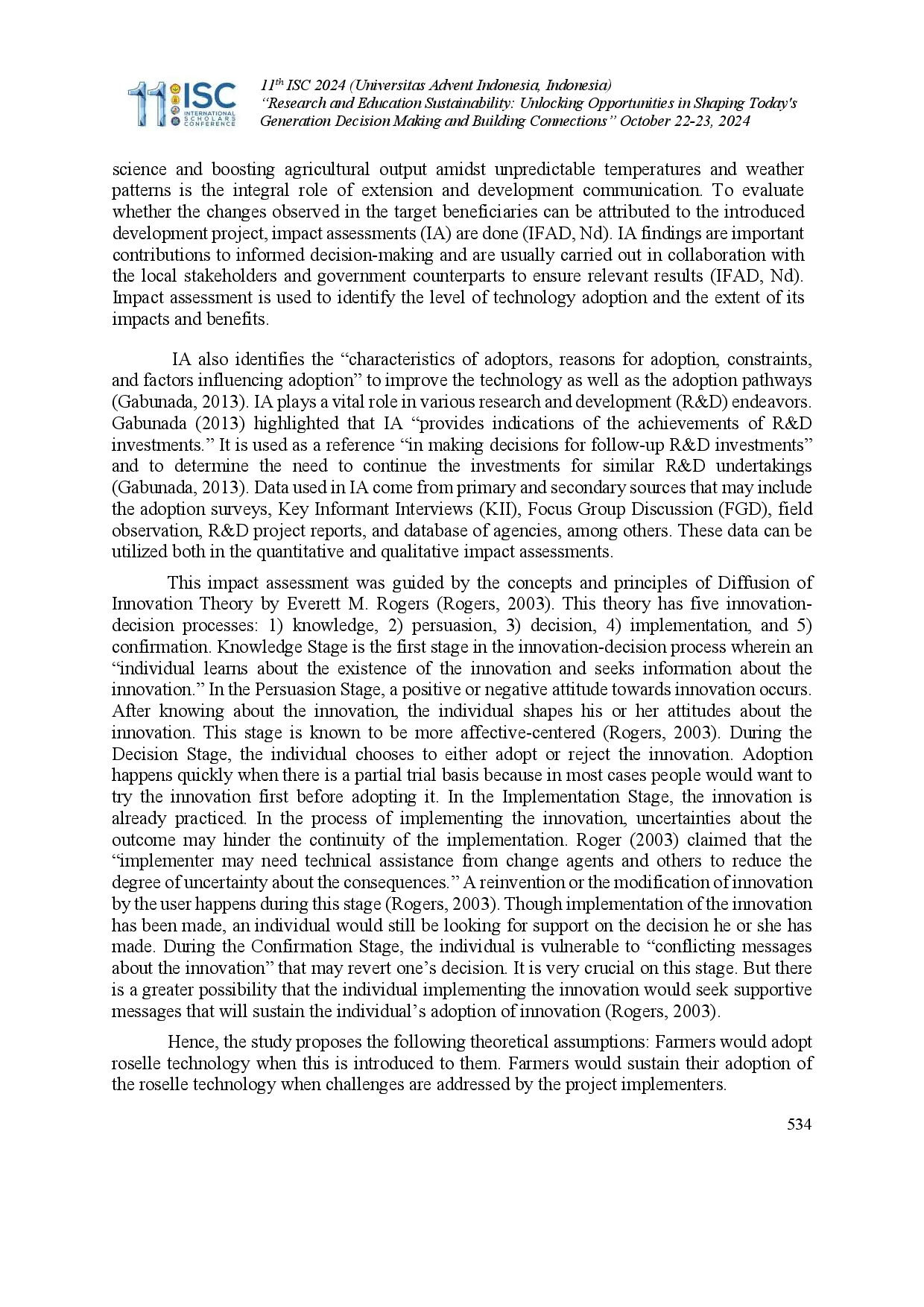 juris Enhancing Farmers Resiliency through the Farmer s Learning Center A Qualitative Impact Assessment of Agricultural Interventions
