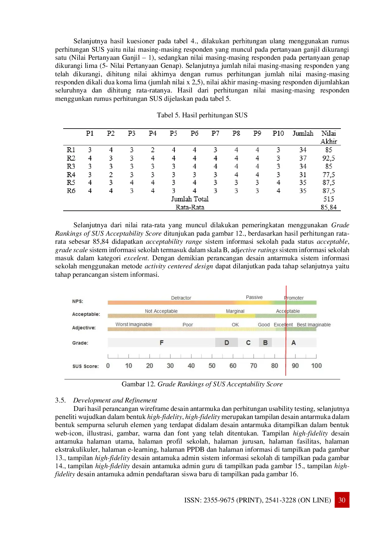 JURIS Perancangan Desain Antarmuka Sistem Informasi Sekolah Menggunakan Metode Activity Centered Design
