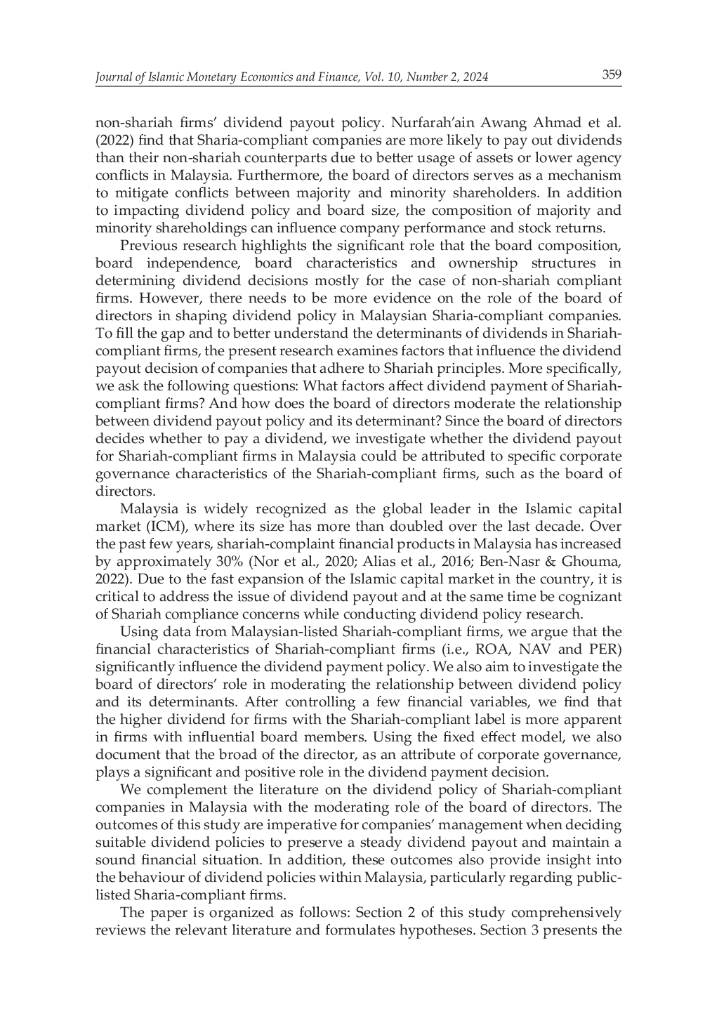 JURIS Pengawasan Dewan dan Kebijakan Dividen di Perusahaan Syariah Malaysia