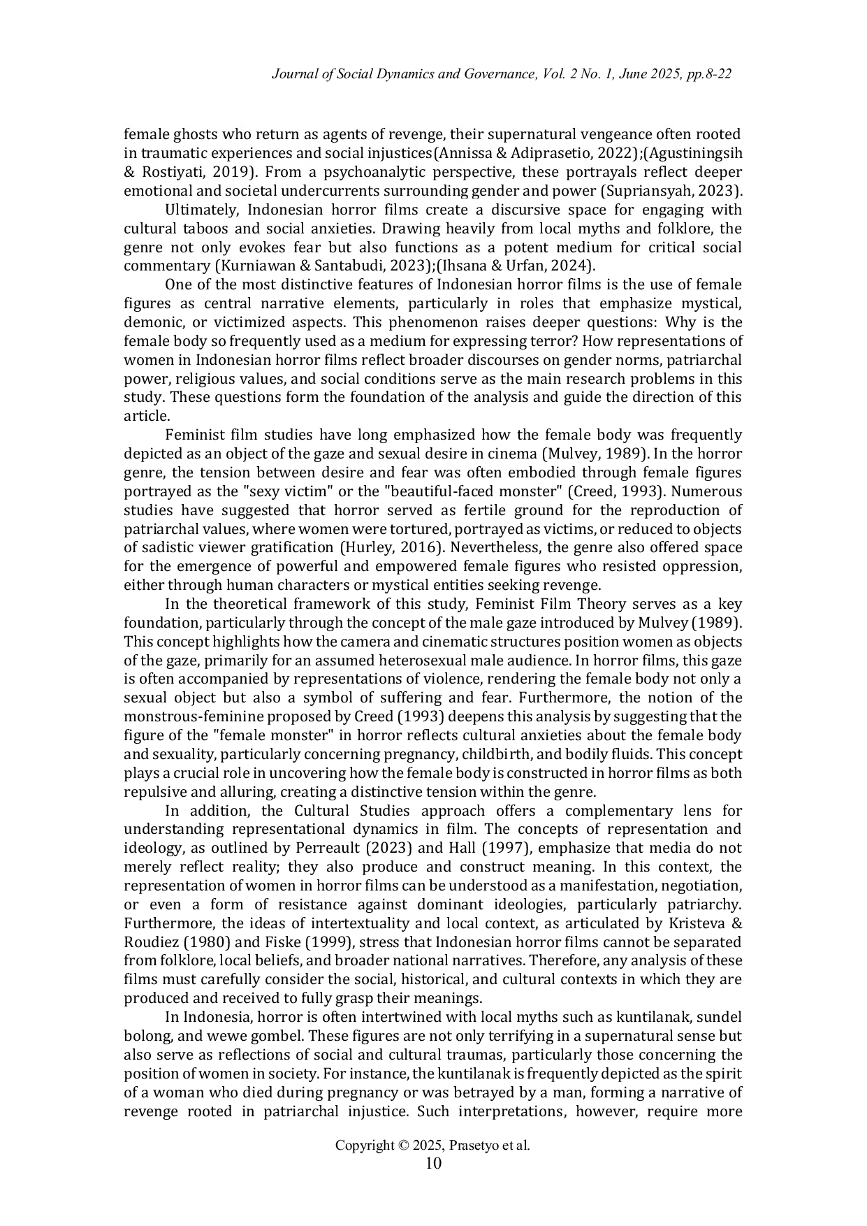 JURIS Body Terror and Gender The Representation of Women in Contemporary Indonesian Horror Films