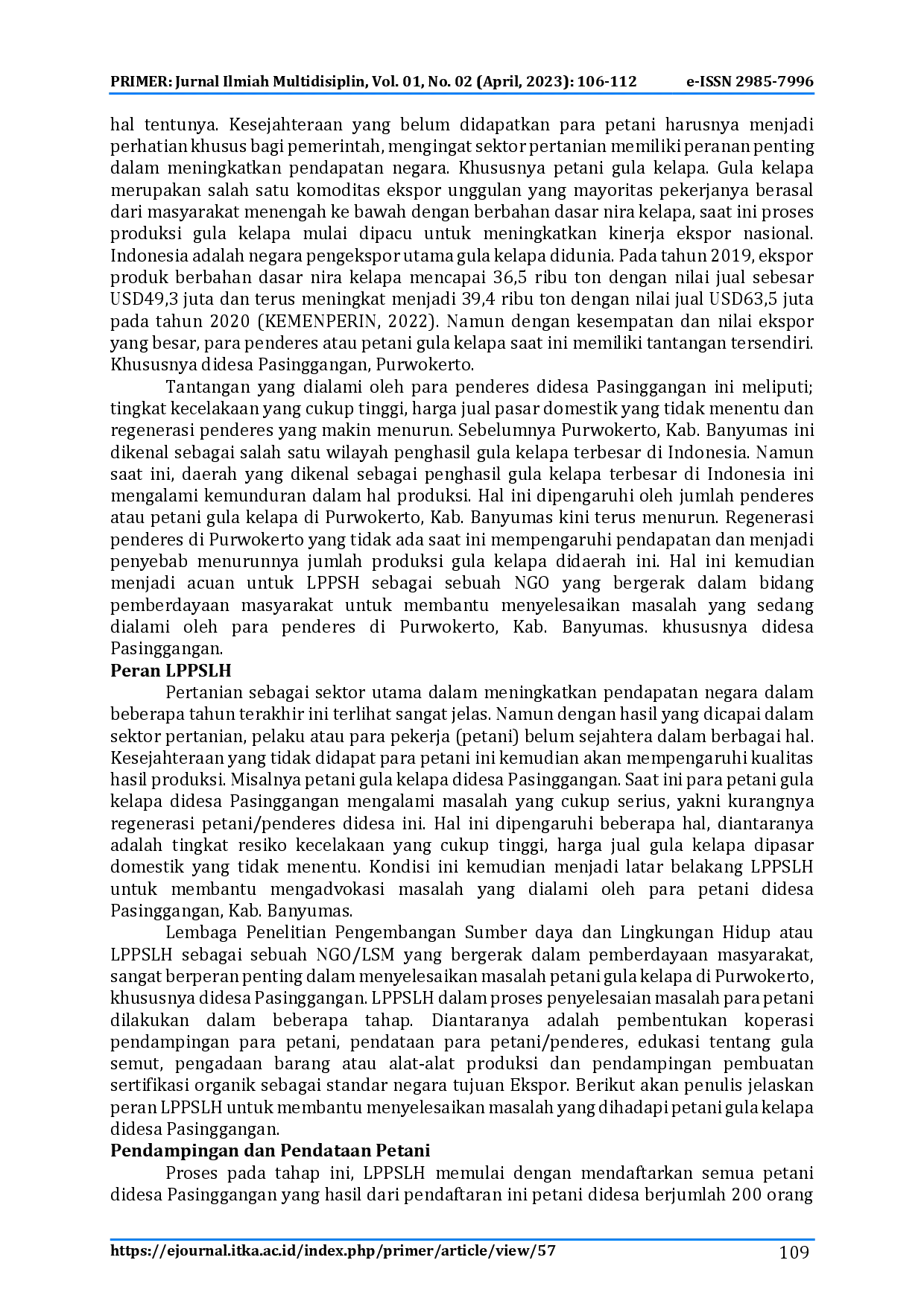 juris Strategi Lppslh Dalam Mengadvokasi Para Petani Gula Kelapa Di Purwokerto