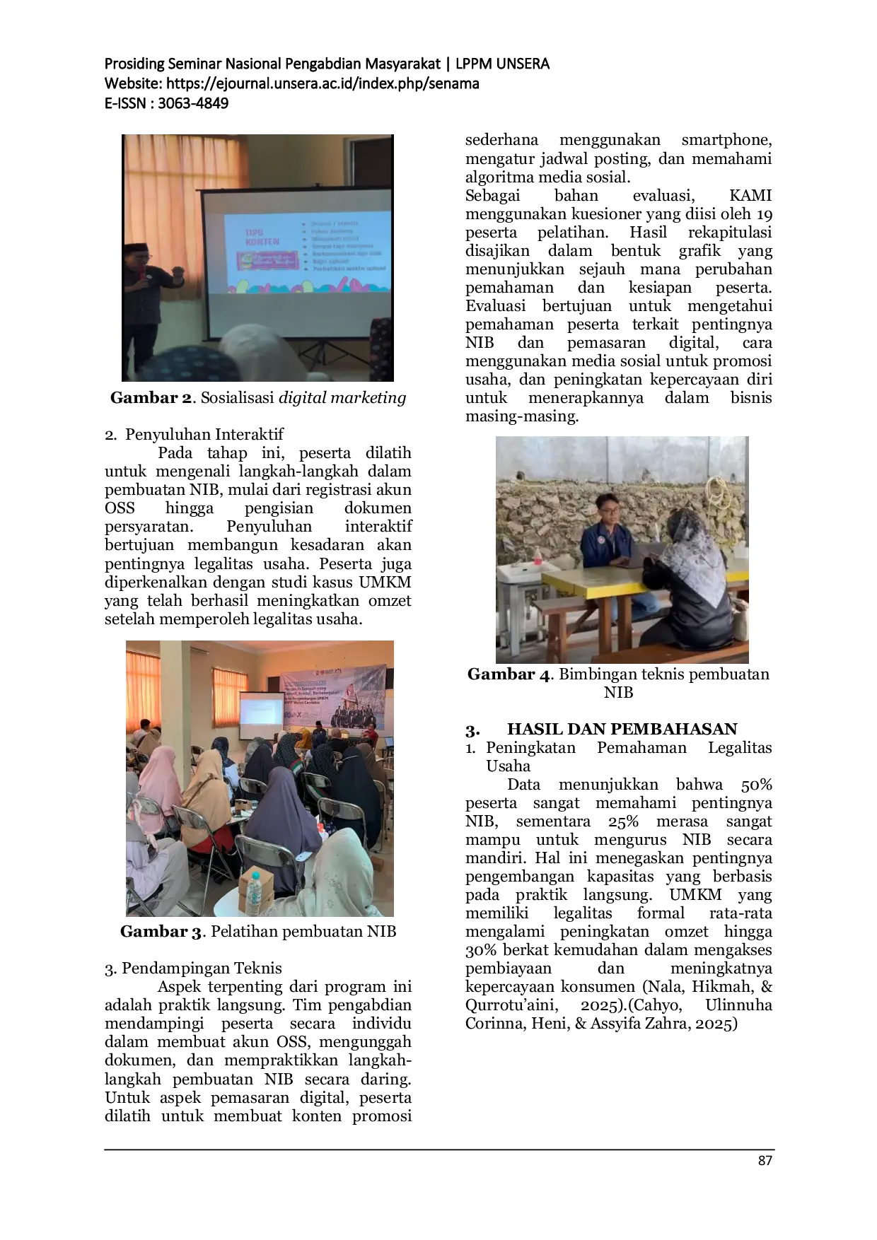 JURIS Peningkatan Daya Saing UMKM di Area Kantin SMPIT Widya Cendekia Melalui Edukasi Legalitas dan Digital Marketing