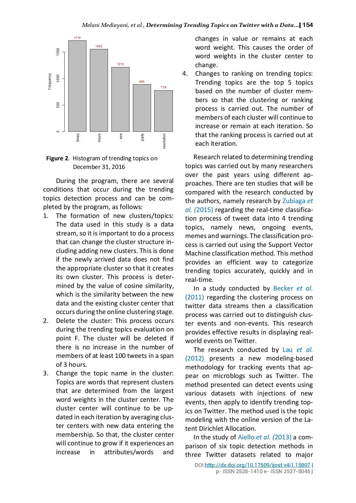 juris Determining Trending Topics in Twitter with a Data Streaming Method in R