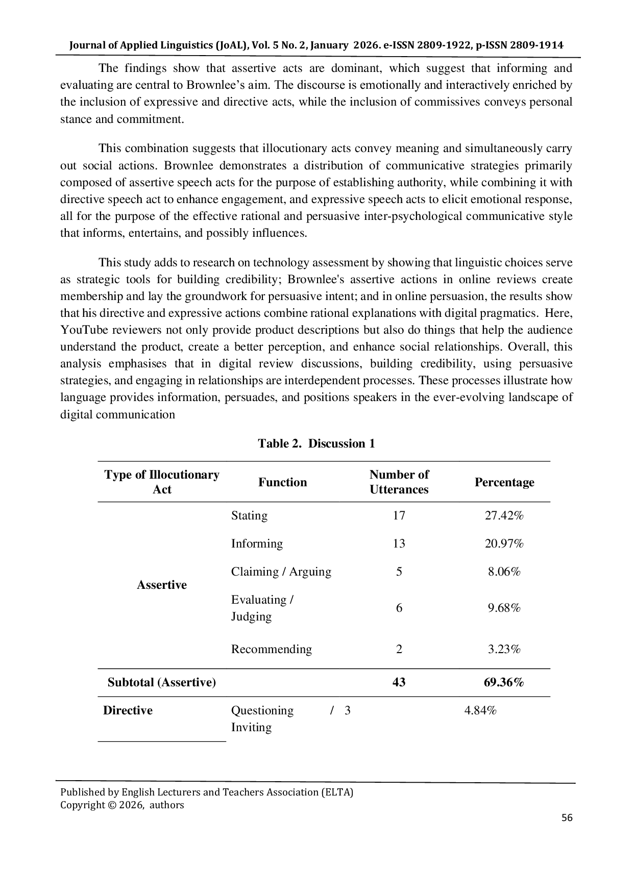 JURIS A Speech Act Analysis of Persuasion and Evaluation in Marques Brownlee s M4 MacBook Air Review Too Easy