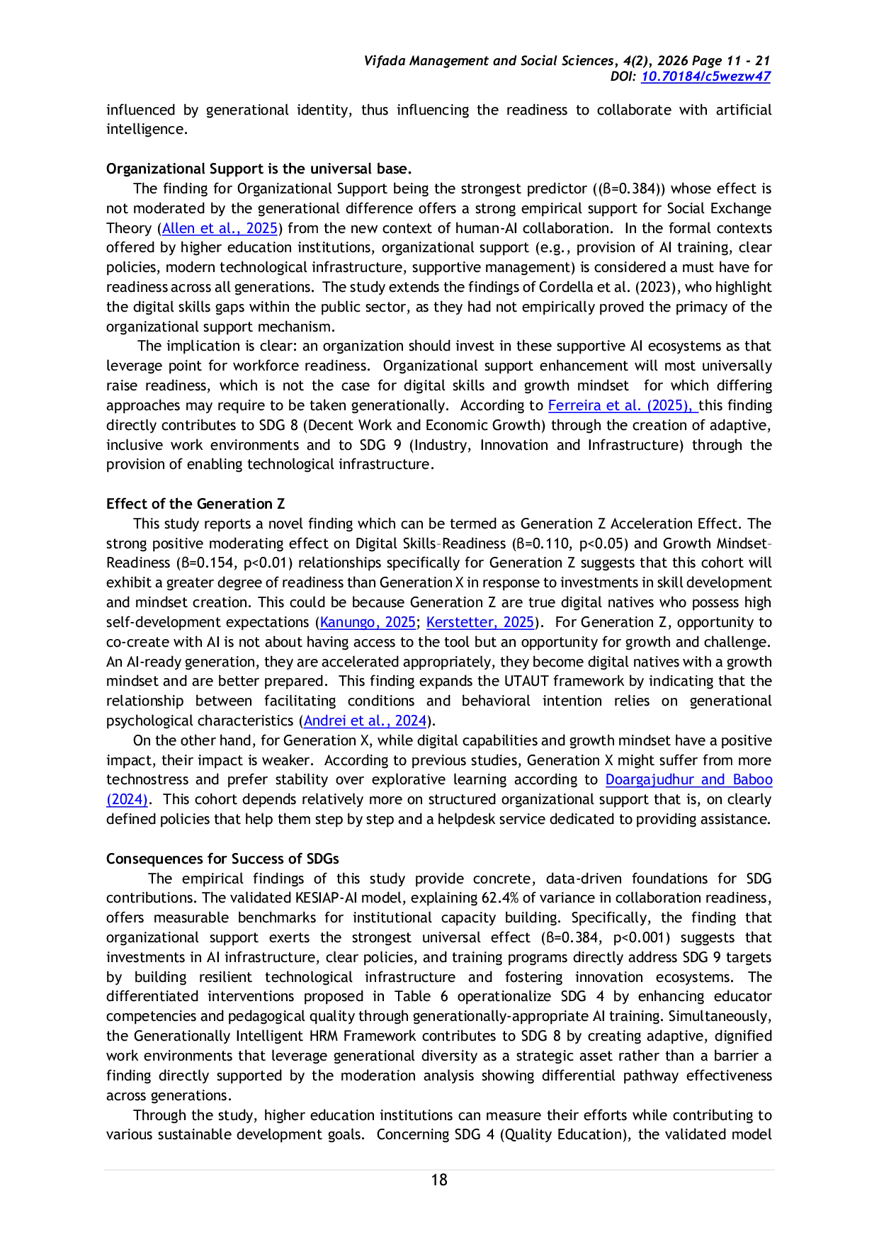 JURIS Human AI Collaboration Readiness Across Generations The Roles of Digital Skills Growth Mindset and Organizational Support
