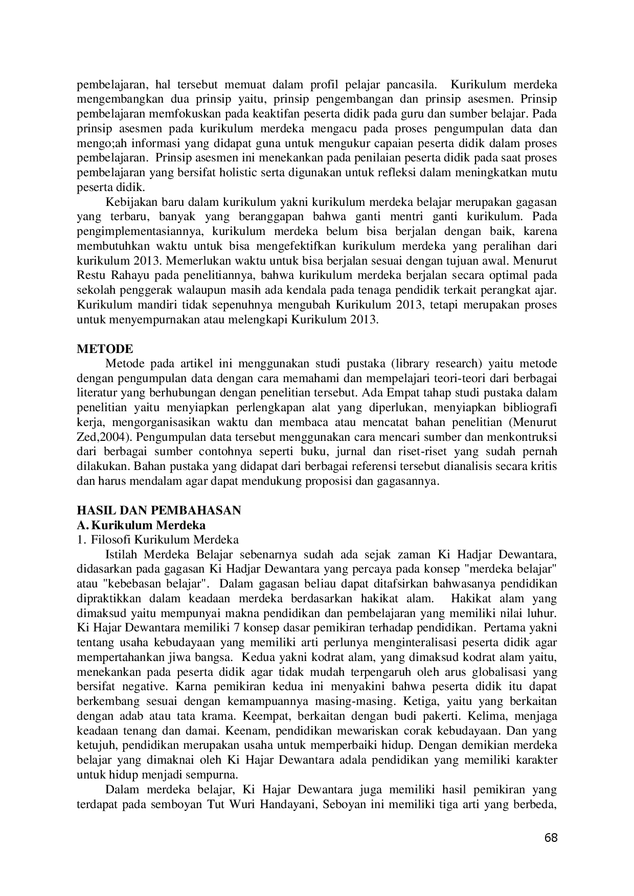 juris Upaya Peningkatan Kompetensi Profesionalisme Pendidik Dalam Kurikulum Merdeka