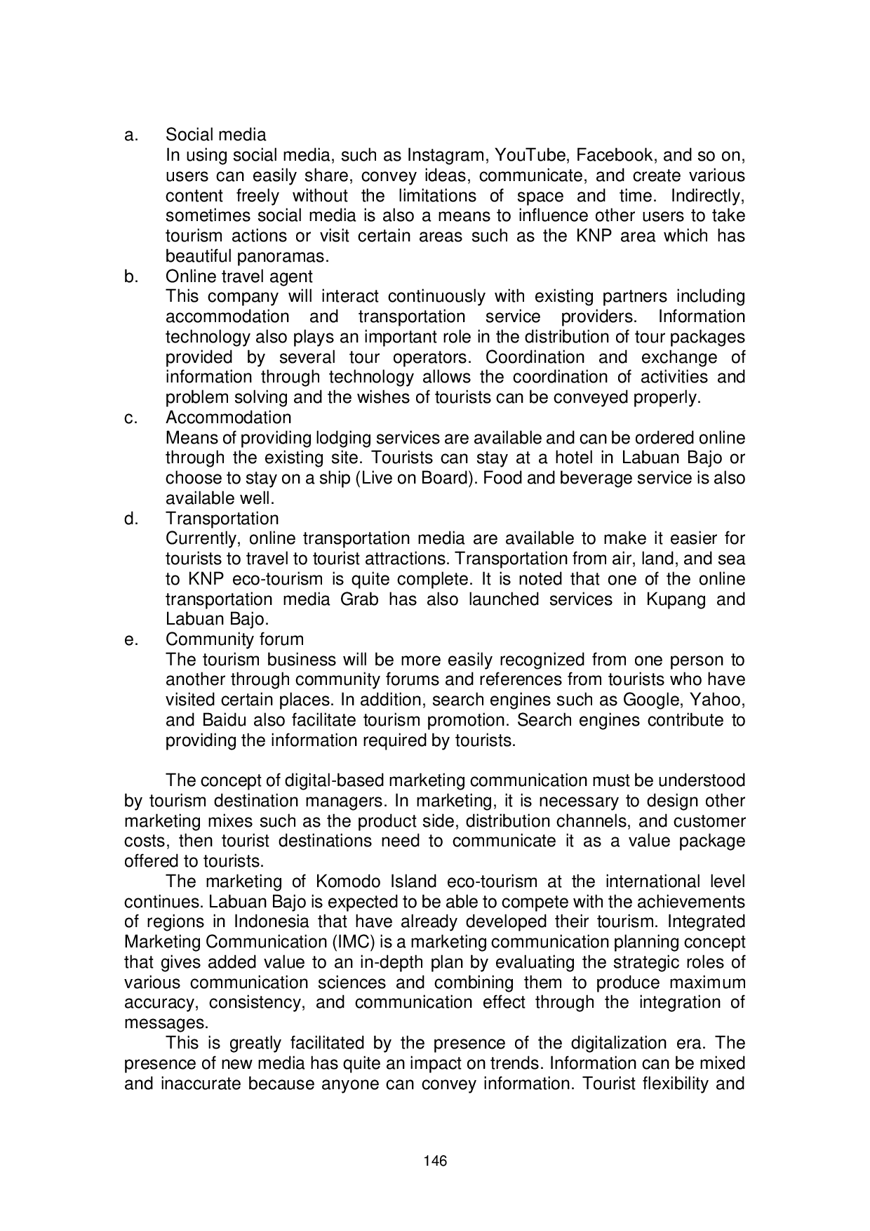 JURIS Hypercapitalism and Product Commodification through Digital based Marketing Communications in Komodo National Park