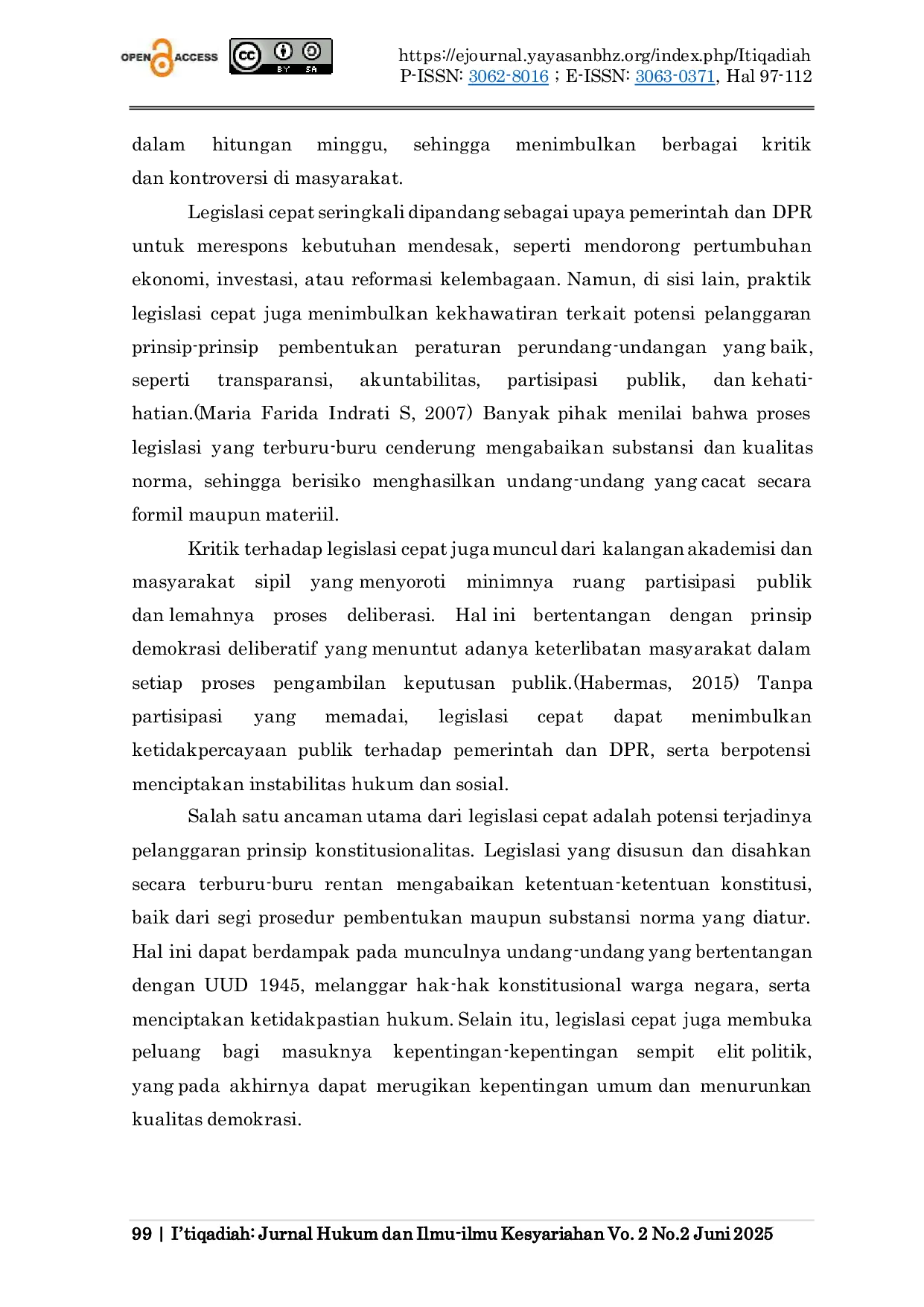 JURIS Supremasi Konstitusi di Tengah Legislasi Cepat Urgensi Penguatan Wewenang Mahkamah Konstitusi