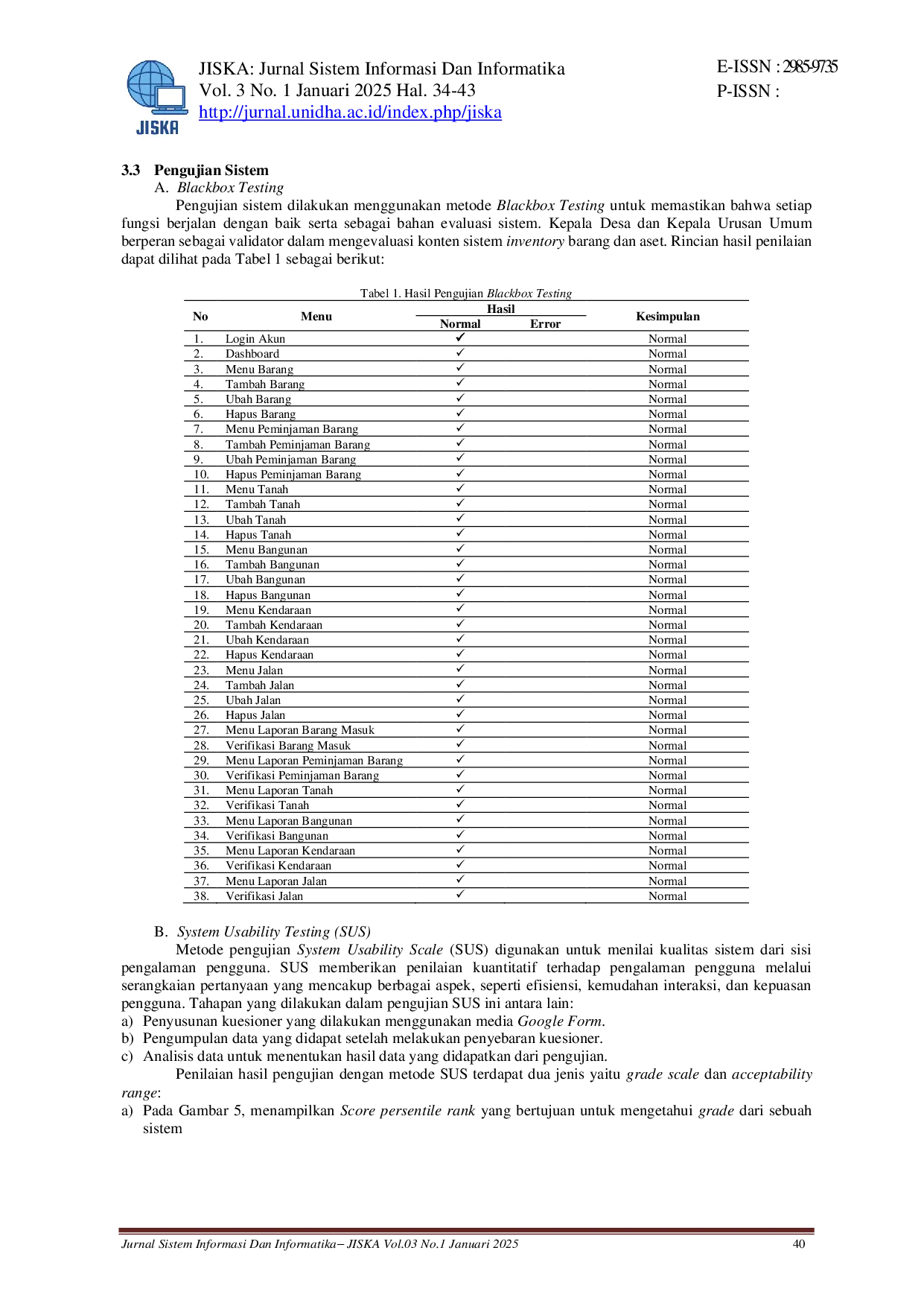 juris Rancang Bangun Sistem Informasi Inventory Barang Dan Aset Berbasis Website Studi Kasus Pemerintah Desa Mojomanis