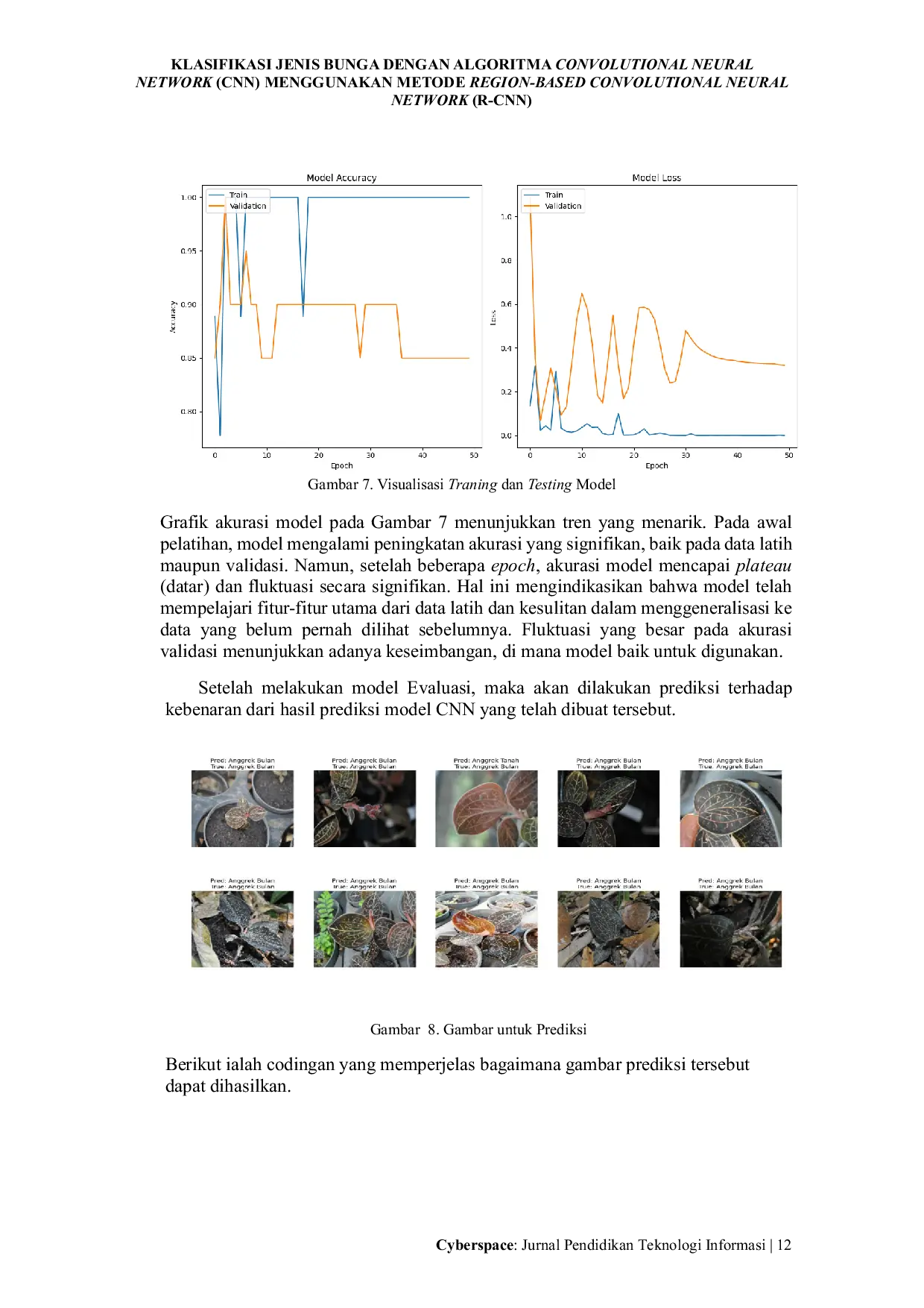 JURIS Klasifikasi Jenis Bunga Dengan Algoritma Convolutional Neural Network CNN Menggunakan Metode Region Based Convolutional Neural Network R CNN