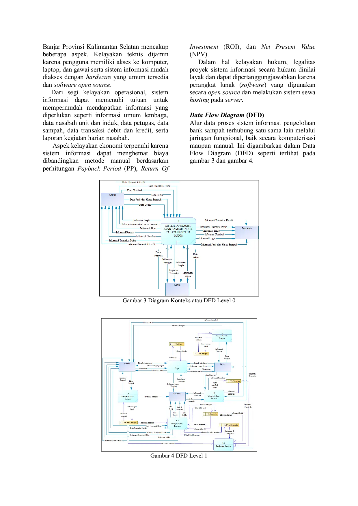 JURIS Sistem Informasi Pengelolaan Bank Sampah Pada Bank Sampah Induk Cahaya Kencana Manis Di Kabupaten Banjar Provinsi Kalimantan Selatan