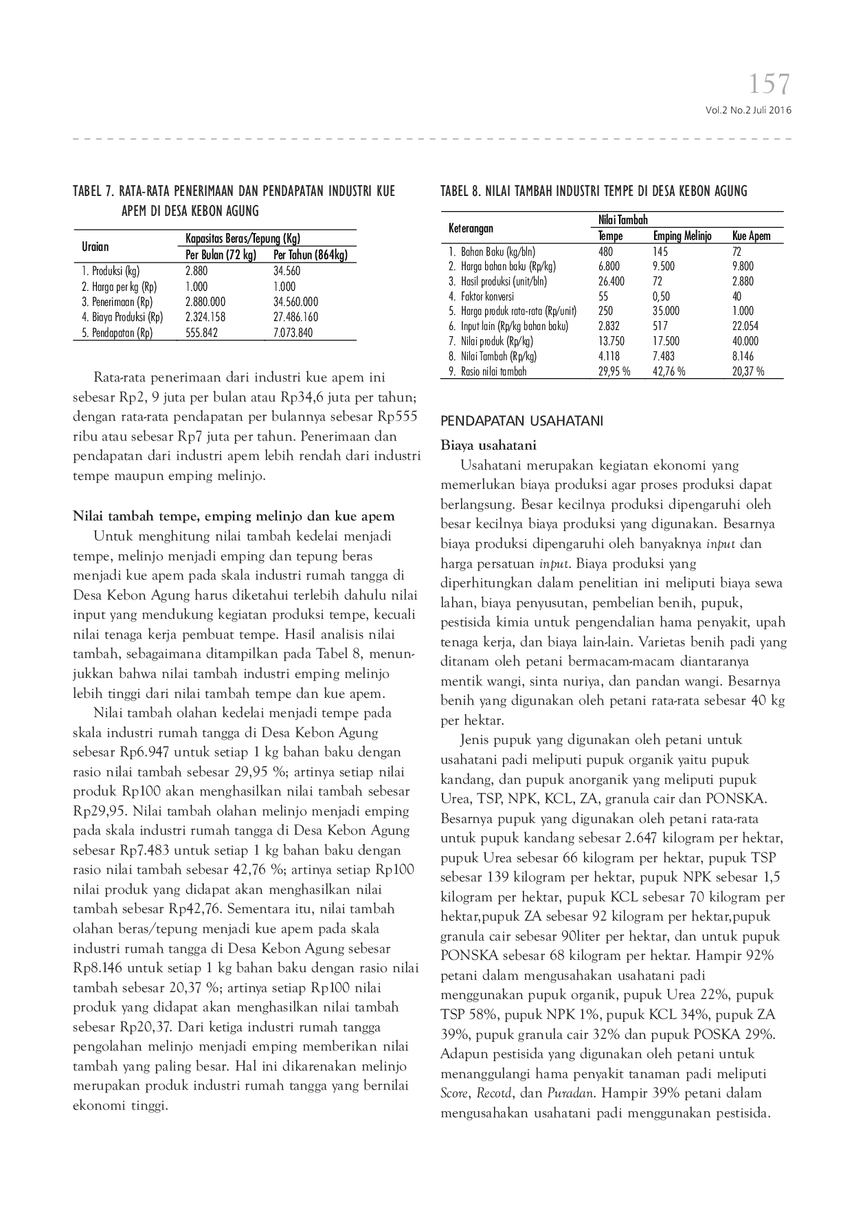 JURIS Model Pengembangan Agrowisata Berbasis Kearifan Lokal Studi Kasus di Desa Kebon Agung Kecamatan Imogiri Kabupaten Bantul DIY