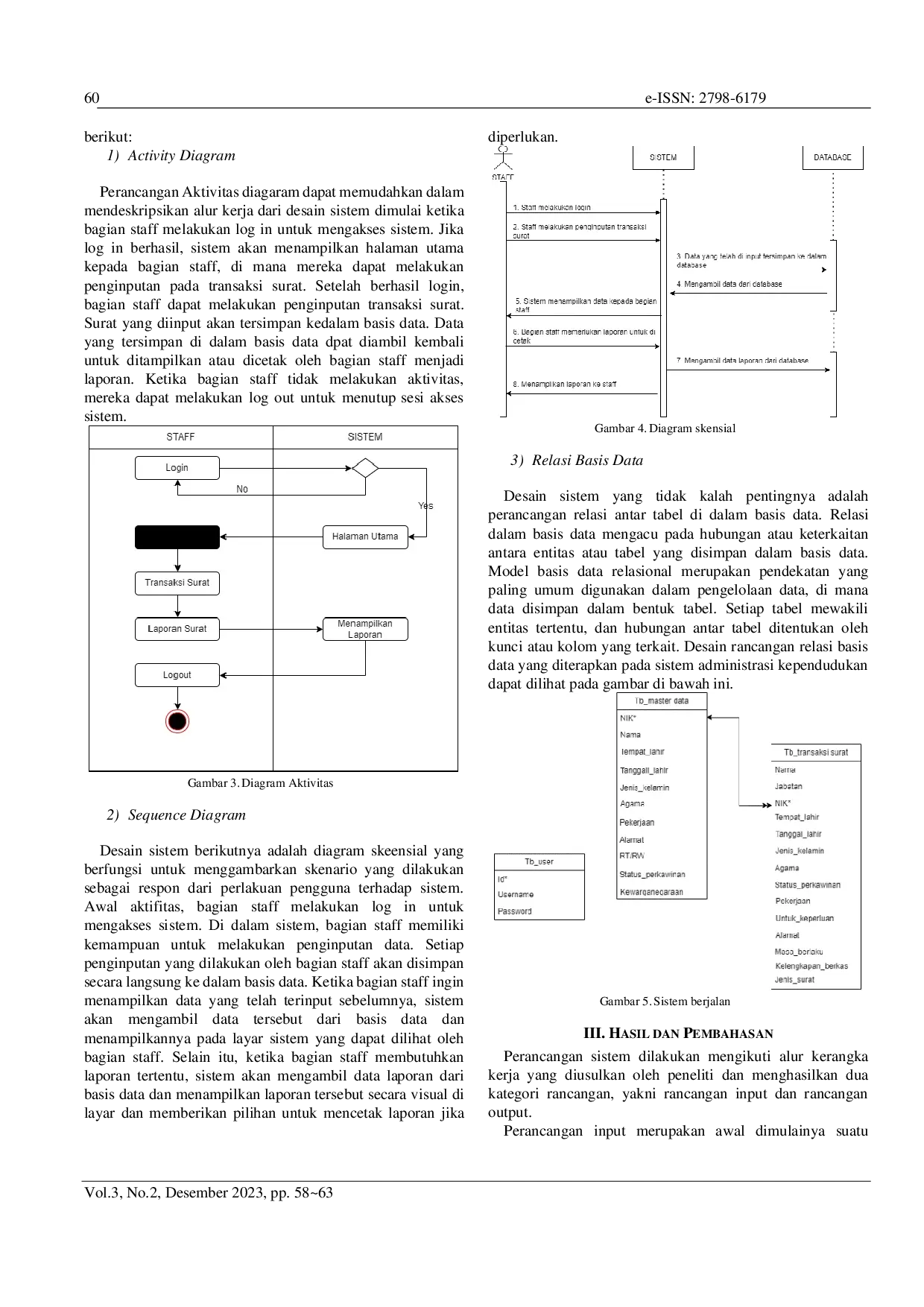 JURIS Analisis Kebutuhan Dan Perancangan Sistem Informasi Administrasi Kependudukan