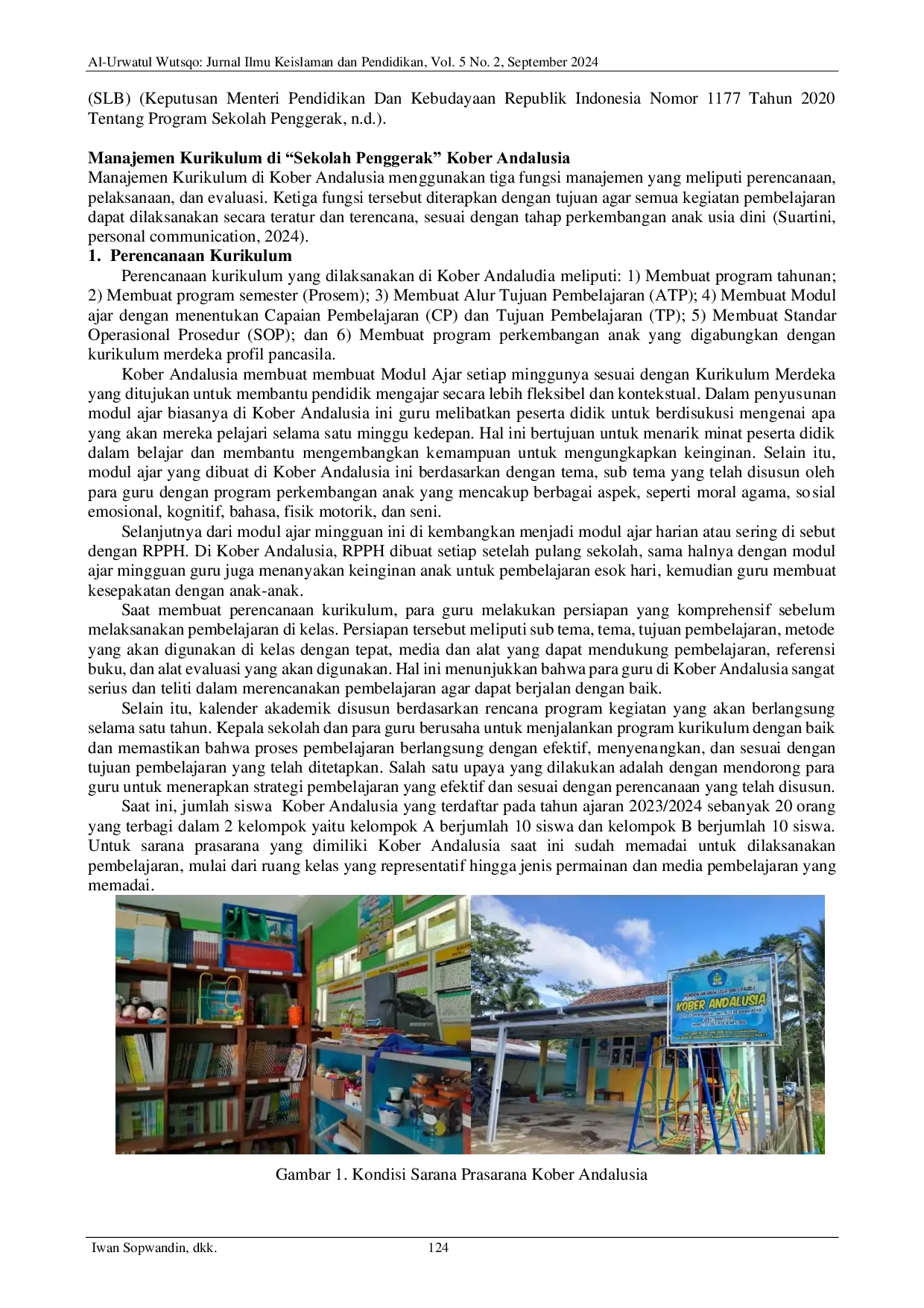 JURIS Manajemen Kurikulum Sekolah Penggerak Pendidikan Anak Usia Dini