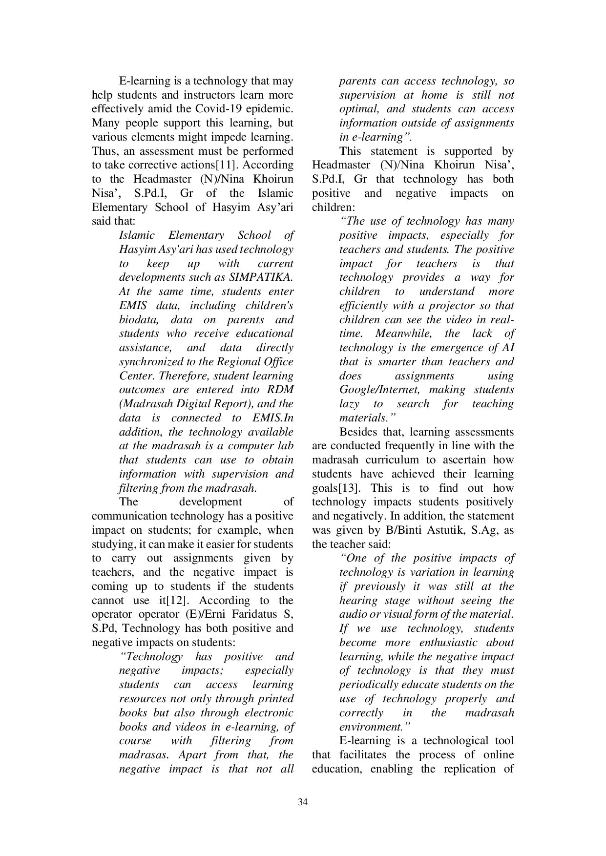 JURIS The Role Of Technology In Islamic Education Management IEM In Educational Institutions