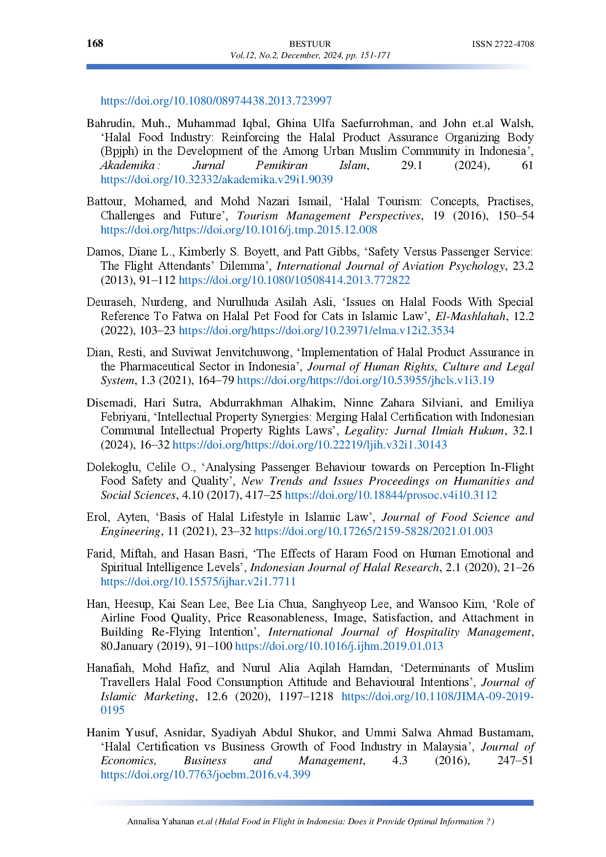 juris Halal Food on Airplanes in Indonesia Does it Provide Optimal Information
