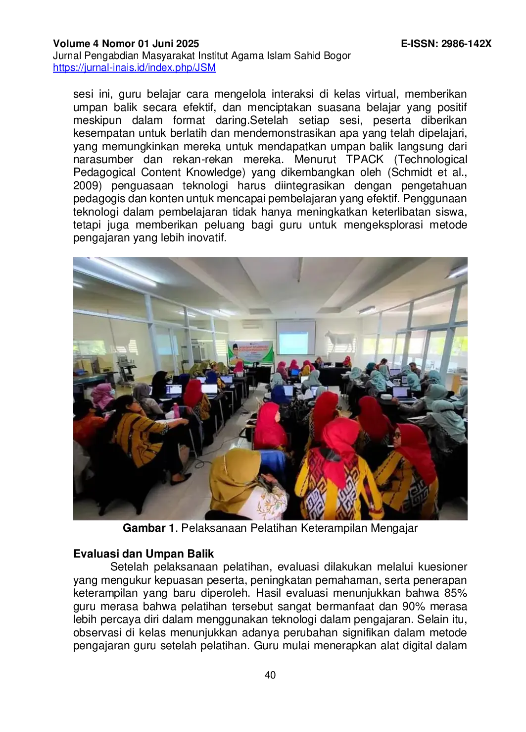JURIS Peningkatan Keterampilan Mengajar Guru MI dalam Era Digital