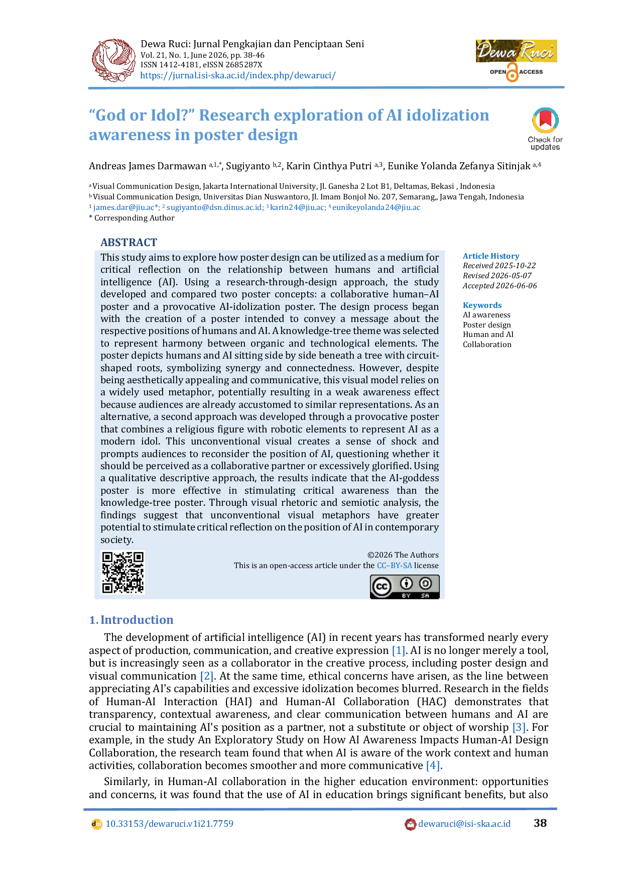 JURIS God or Idol Research exploration of AI idolization awareness in poster design