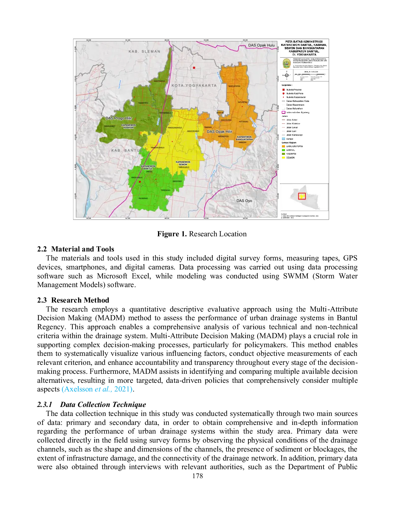 JURIS Evaluation and Ranking of Urban Drainage Systems Using SAW TOPSIS and VIKOR Methods A Case Study in Bantul Regency