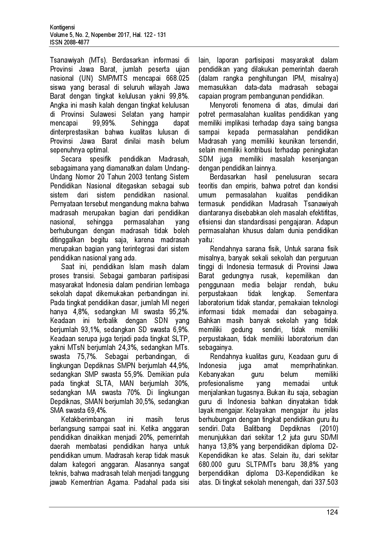 juris Pengaruh Kompetensi Kepala Sekolah Motivasi dan Kompetensi Guru terhadap Kinerja Guru serta Implikasinya pada Kompetensi Lulusan