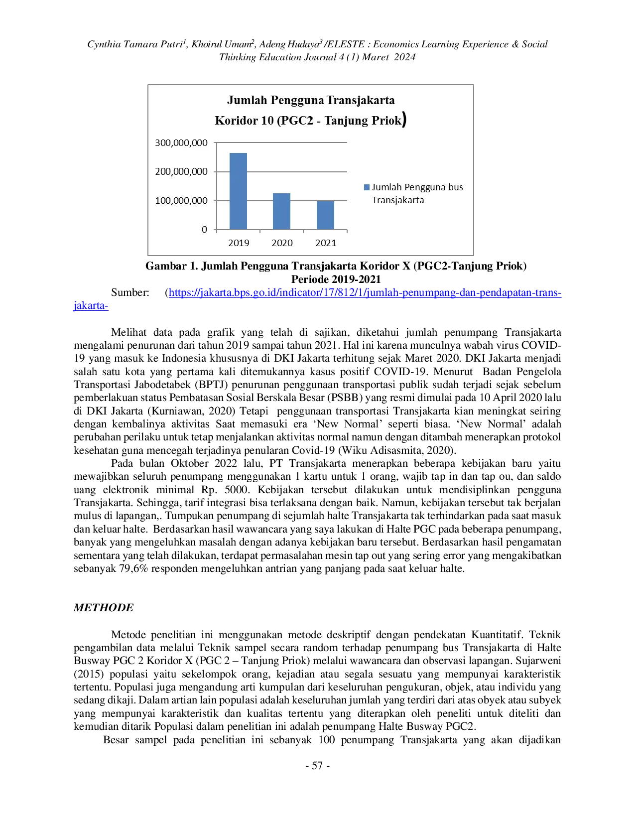 JURIS PENGARUH KUALITAS PELAYANAN TERHADAP KEPUASAN PENUMPANG BUS TRANSJAKARTA di HALTE BUSWAY PGC 2 KORIDOR X PGC 2 TANJUNG PRIOK