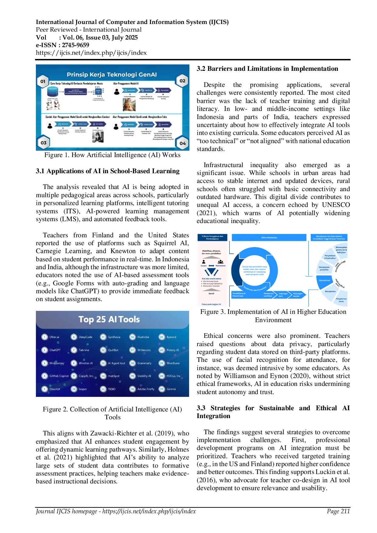 JURIS An Analysis of the Implementation of Artificial Intelligence AI in School Based Learning