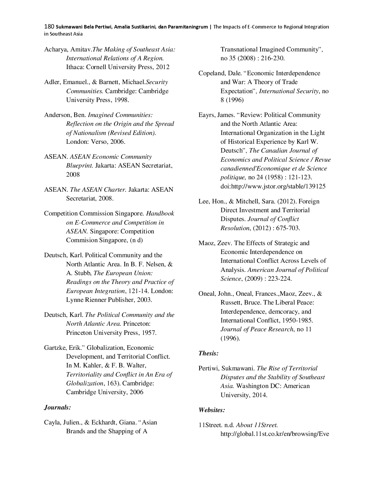 juris The Impacts of E Commerce to Regional Integration in Southeast Asia