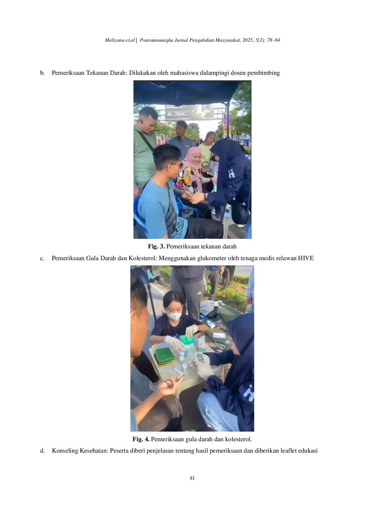 JURIS Meningkatkan Kesadaran Kesehatan Masyarakat melalui Pemeriksaan Kesehatan Gratis pada Kegiatan Car Free Day di Boulevard Makassar