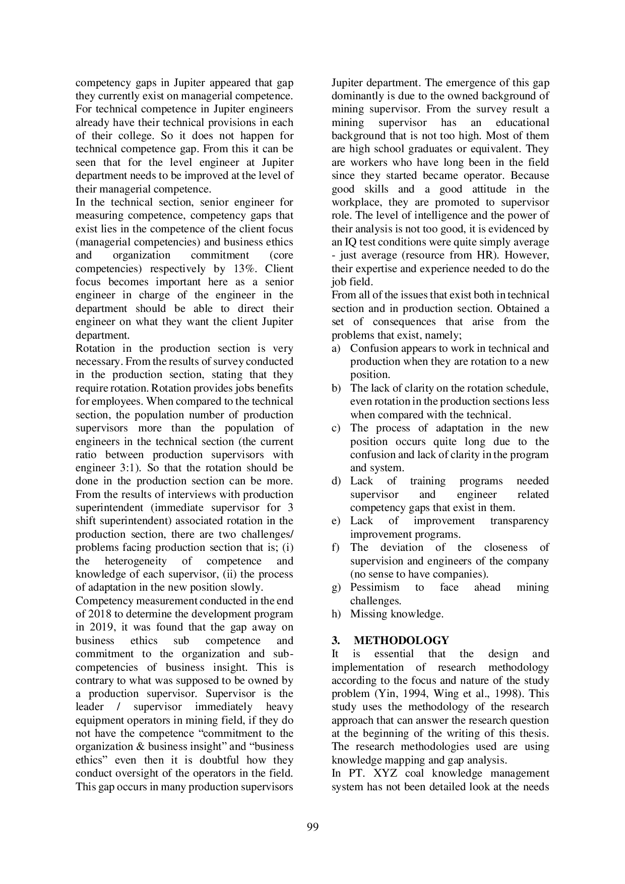 JURIS English A CASE STUDY AT JUPITER DEPARTMENT PT XYZ COAL