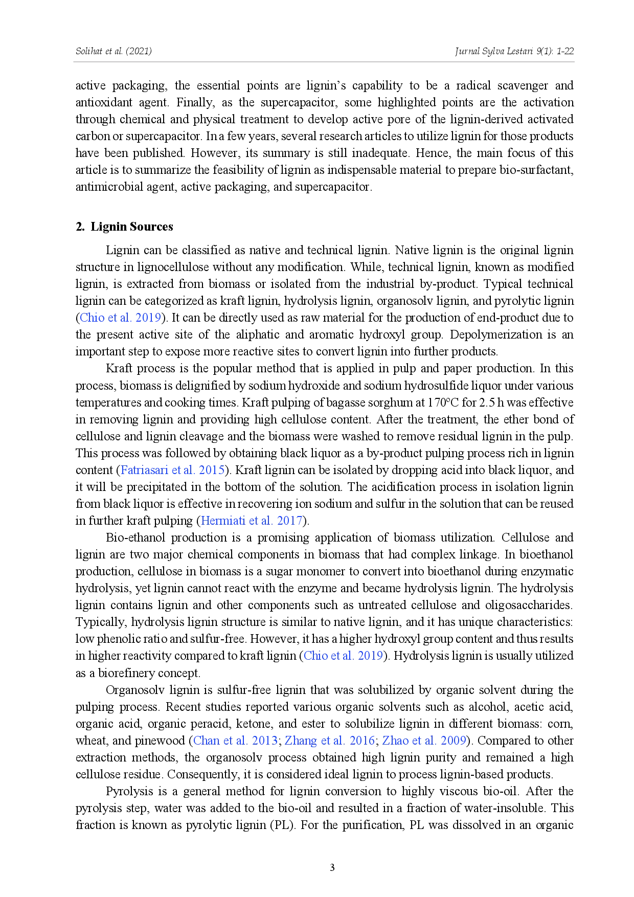 juris Lignin as an Active Biomaterial A Review
