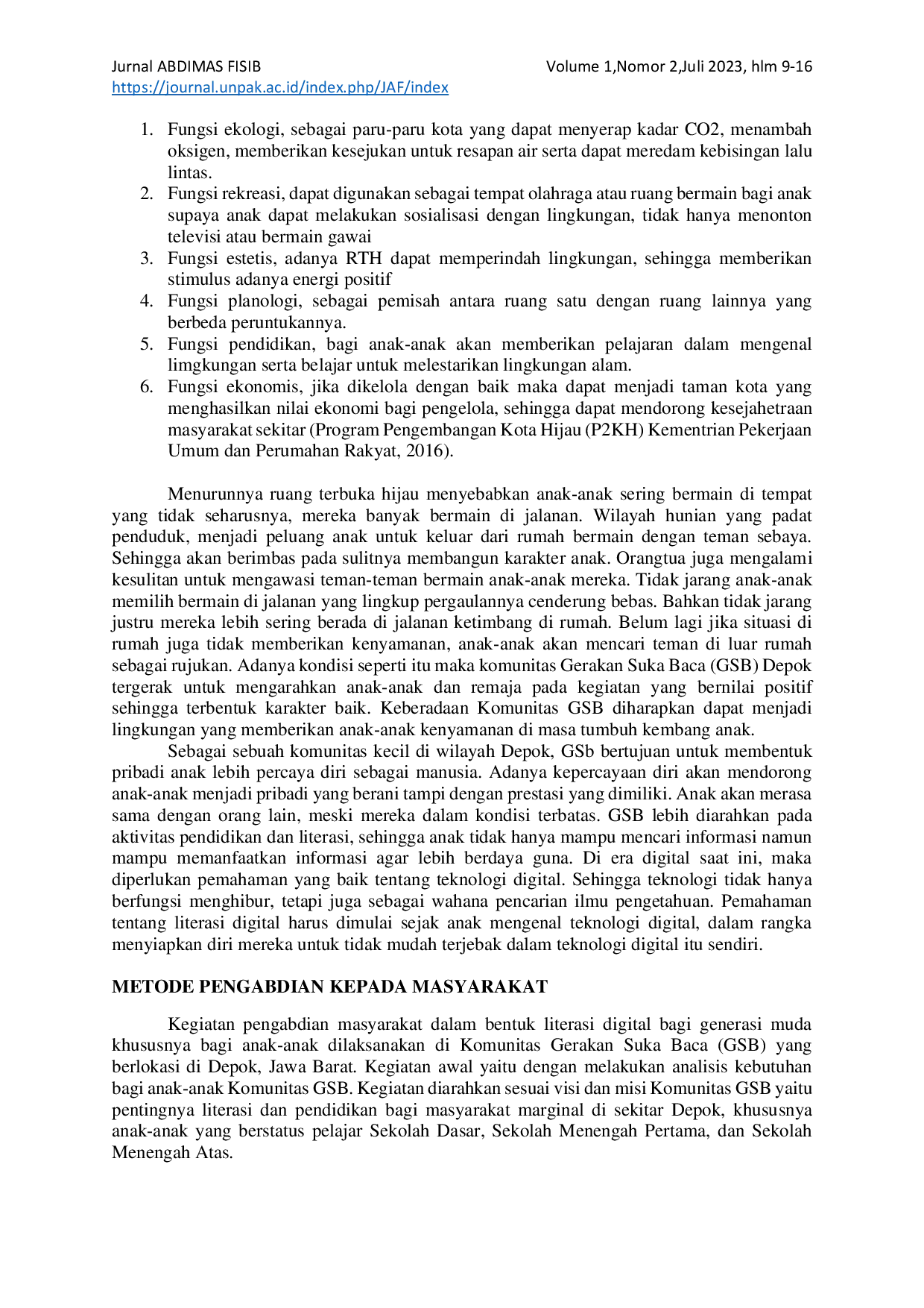 JURIS Literasi Digital Gerakan Suka Baca dalam Mewujudkan Generasi Indonesia Cakap Digital