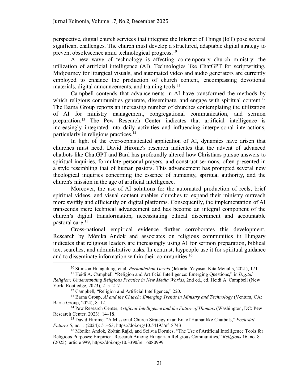 JURIS Examination Of Ecclesiastical Strategies for Implementing AI Generated Content In Alignment with Philippians 4 8
